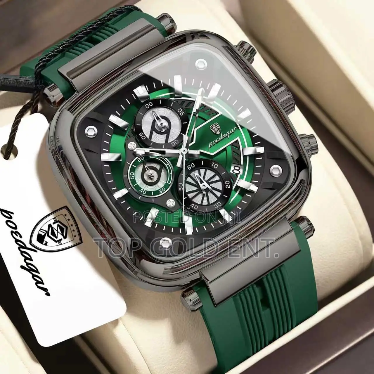 High Quality Rubber Poedagar Wristwatch