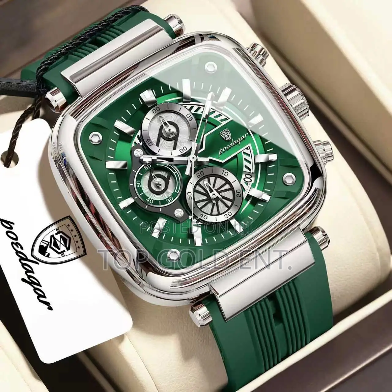 High Quality Rubber Poedagar Wristwatch