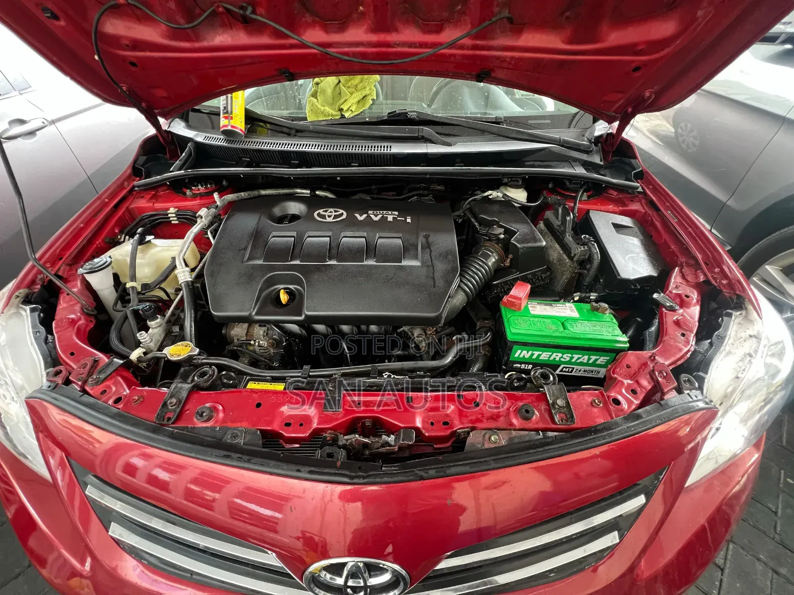 Toyota Corolla LE 4dr Sedan (1.8L 4cyl 4A) 2011 Red