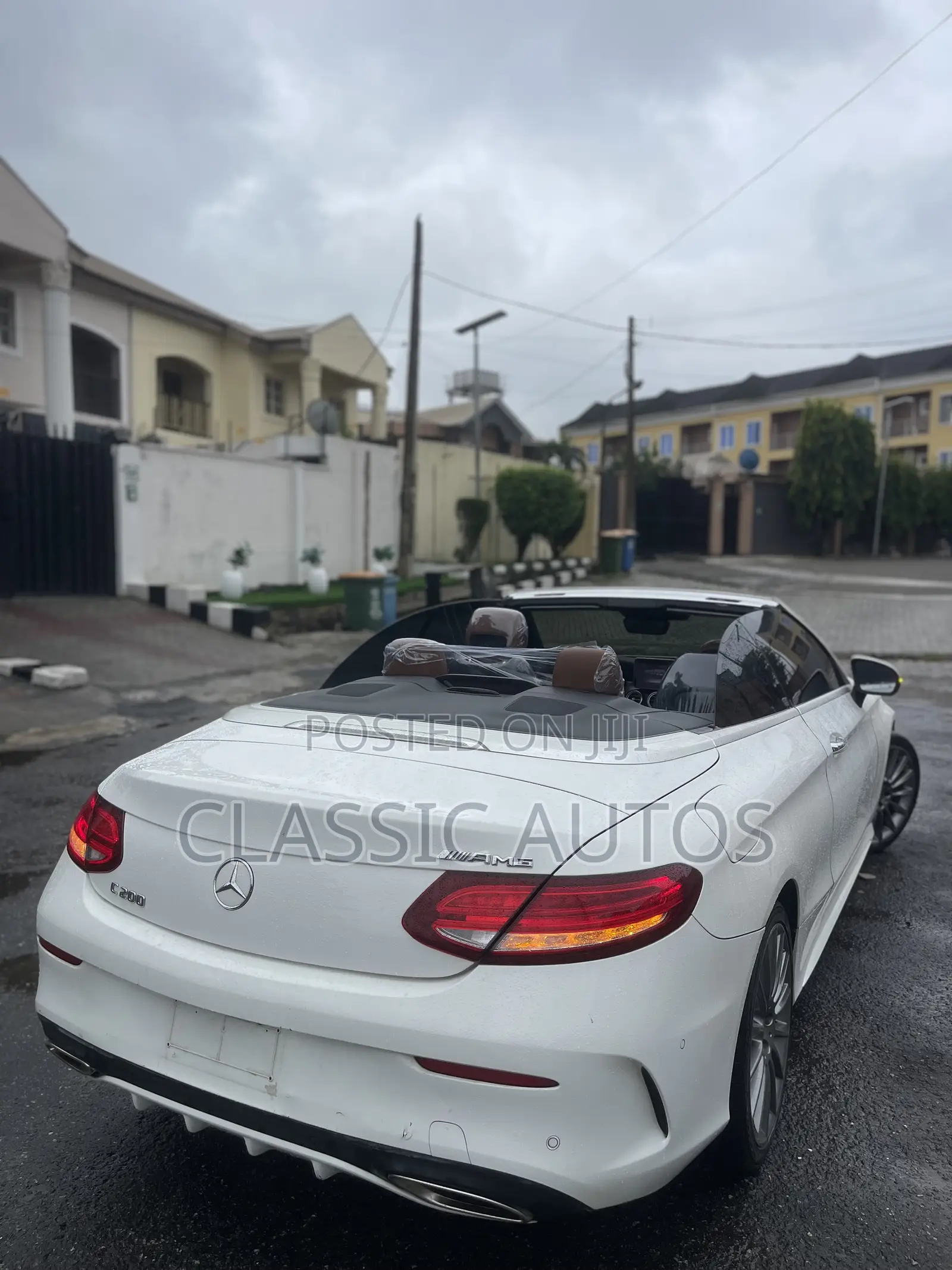 Mercedes-Benz C200 2018 White