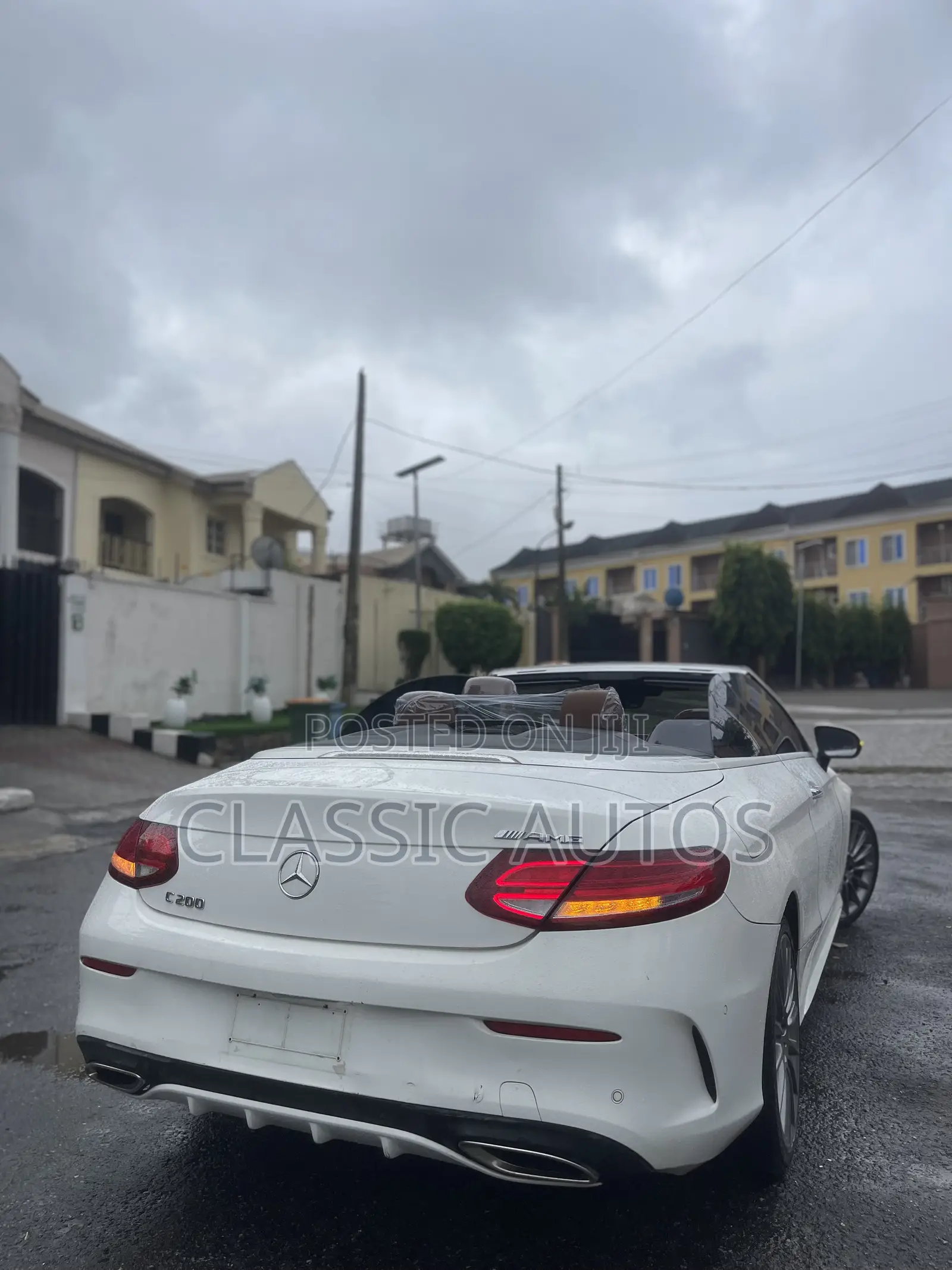 Mercedes-Benz C200 2018 White
