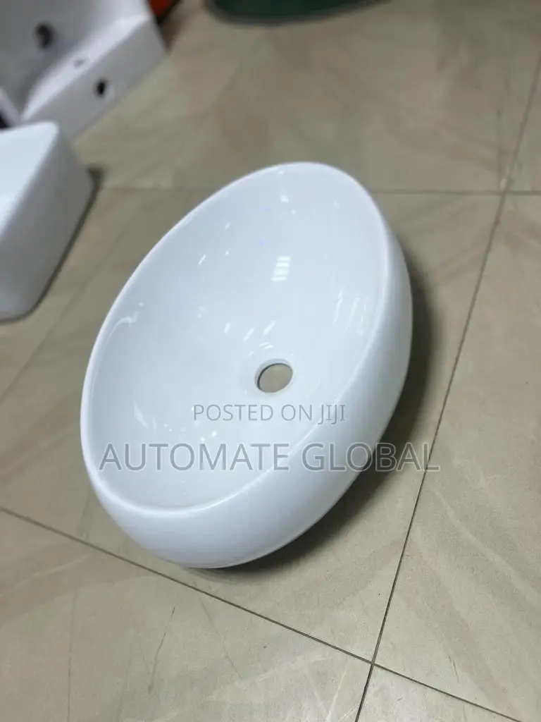 Countertop Basin Oval Shape