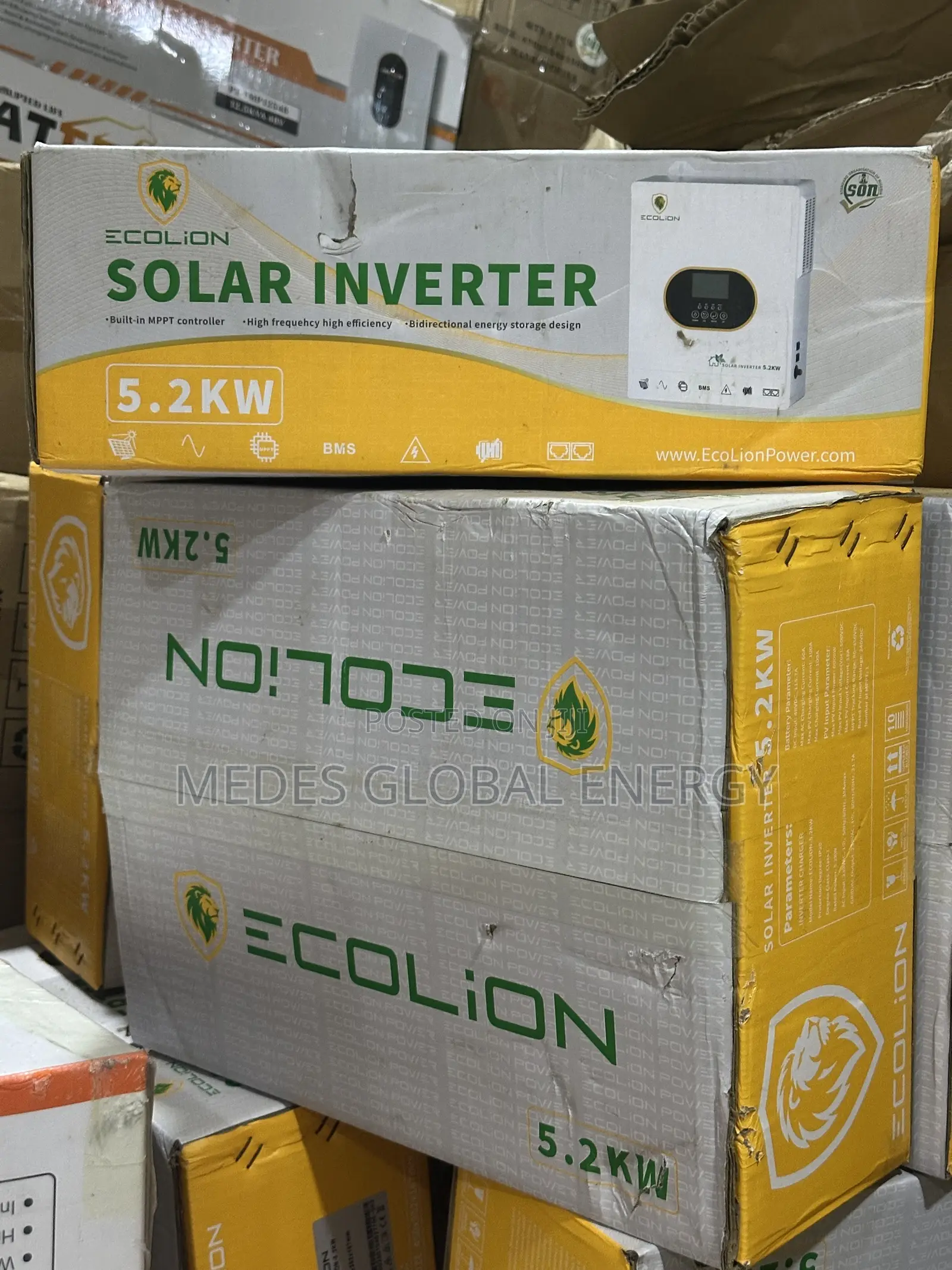5.2kwh 48v Ecolion Hybrid Inverter