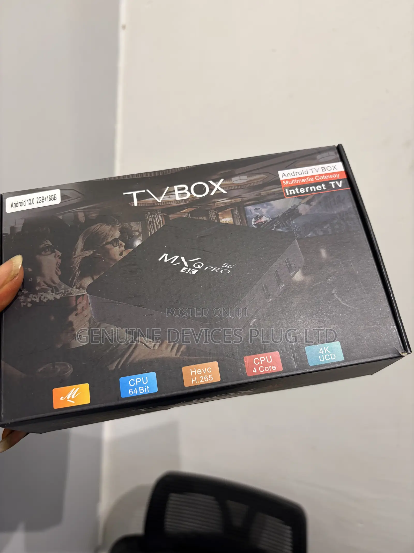 Smart TV Box MXQ PRO TV Android Box+HDMI Cable