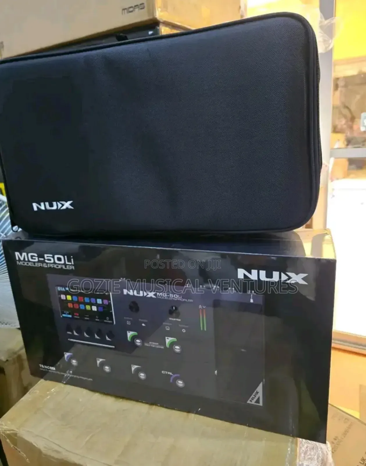 NUX MG-50Li Guitar Effect Pedal Black Colour With Sweetest Sound