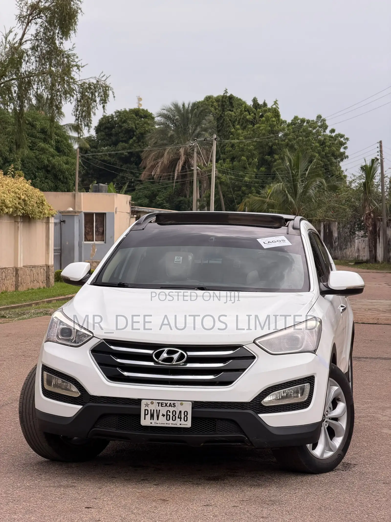 Hyundai Santa Fe 2013 White