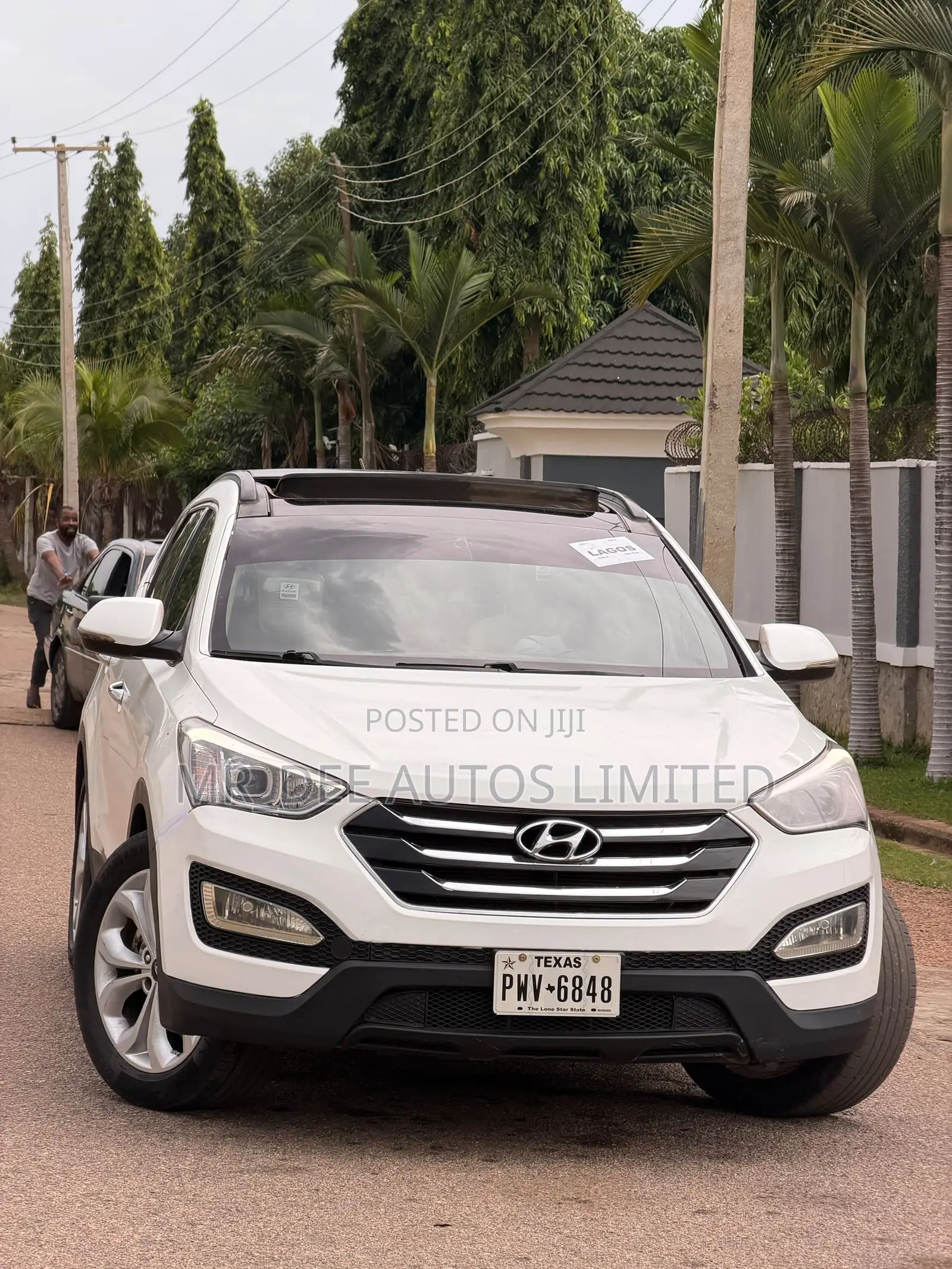 Hyundai Santa Fe 2013 White