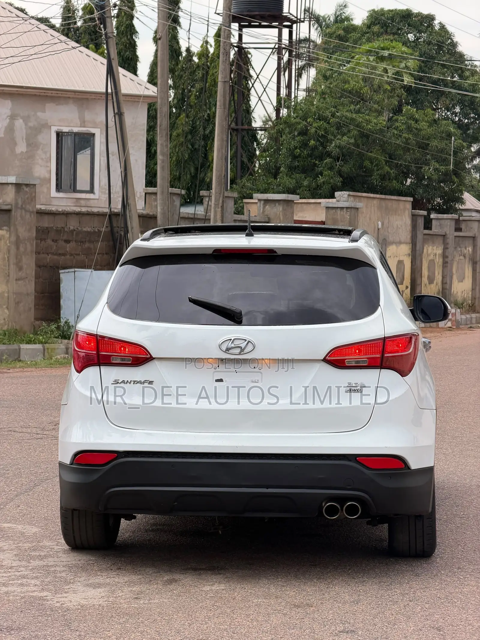 Hyundai Santa Fe 2013 White