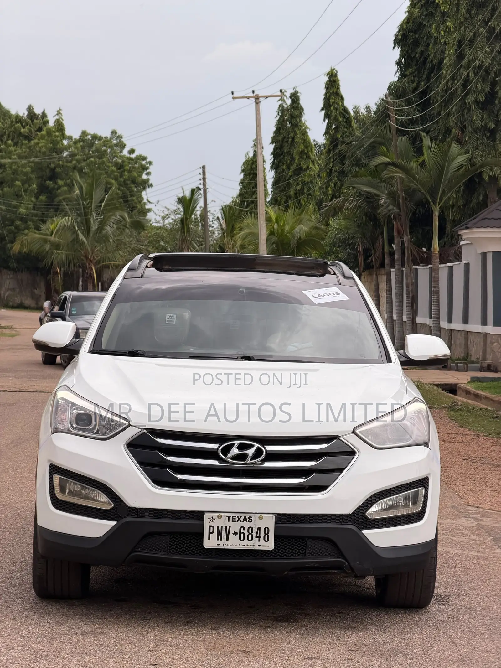 Hyundai Santa Fe 2013 White
