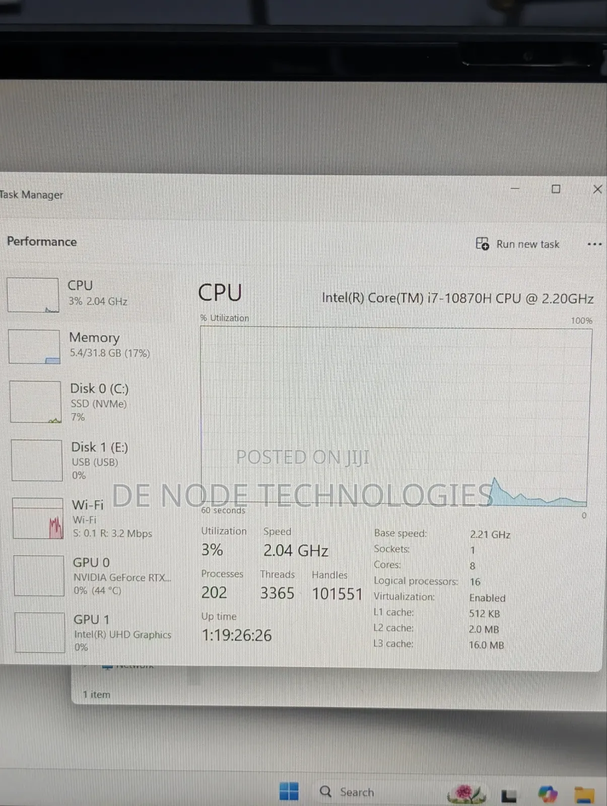 Laptop Alienware M15 R4 32GB Intel Core i7 SSD 512GB