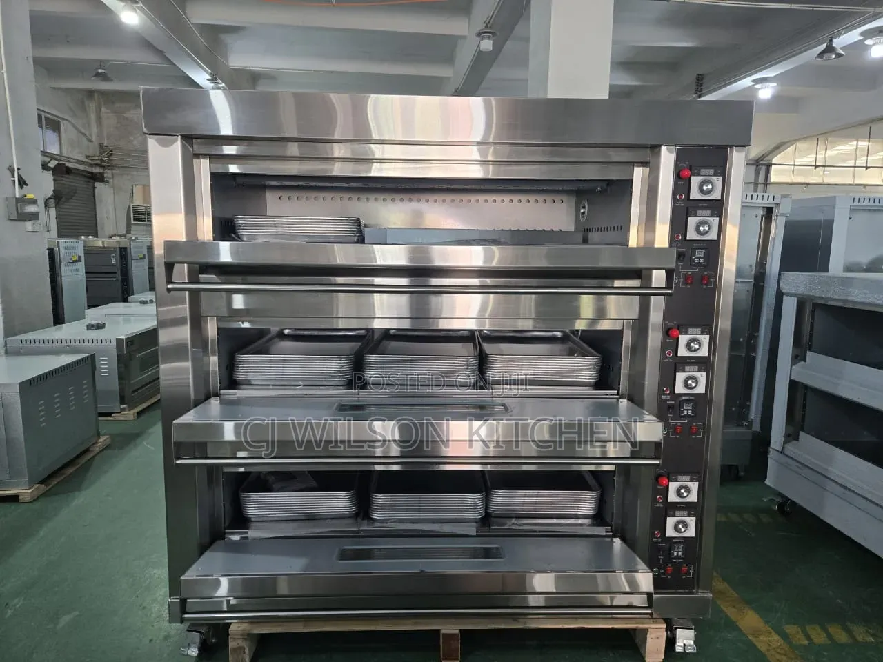 Commercial 3-Deck Gas Baking Oven