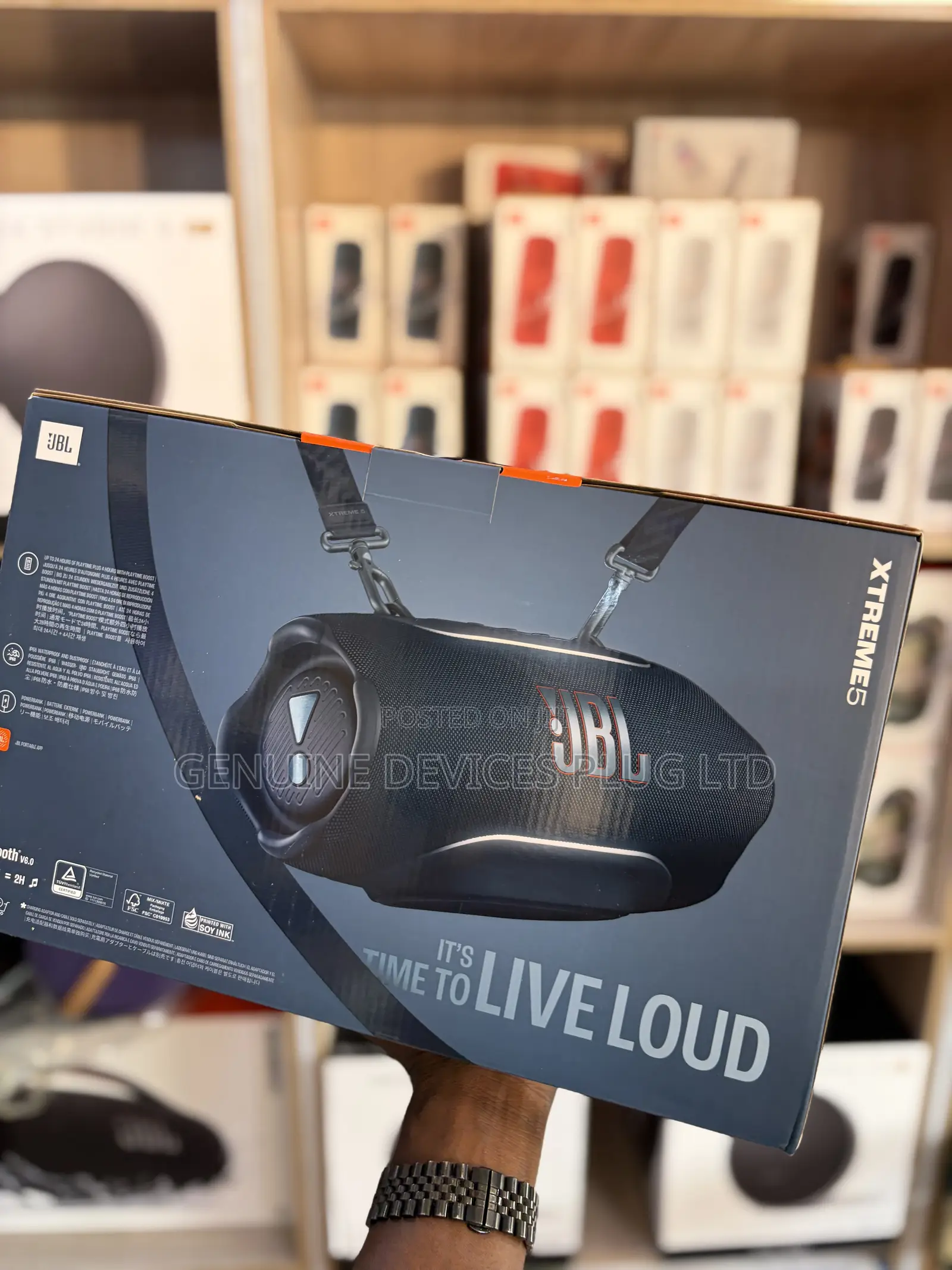 JBL Xtreme 5 Portable Bluetooth Speaker