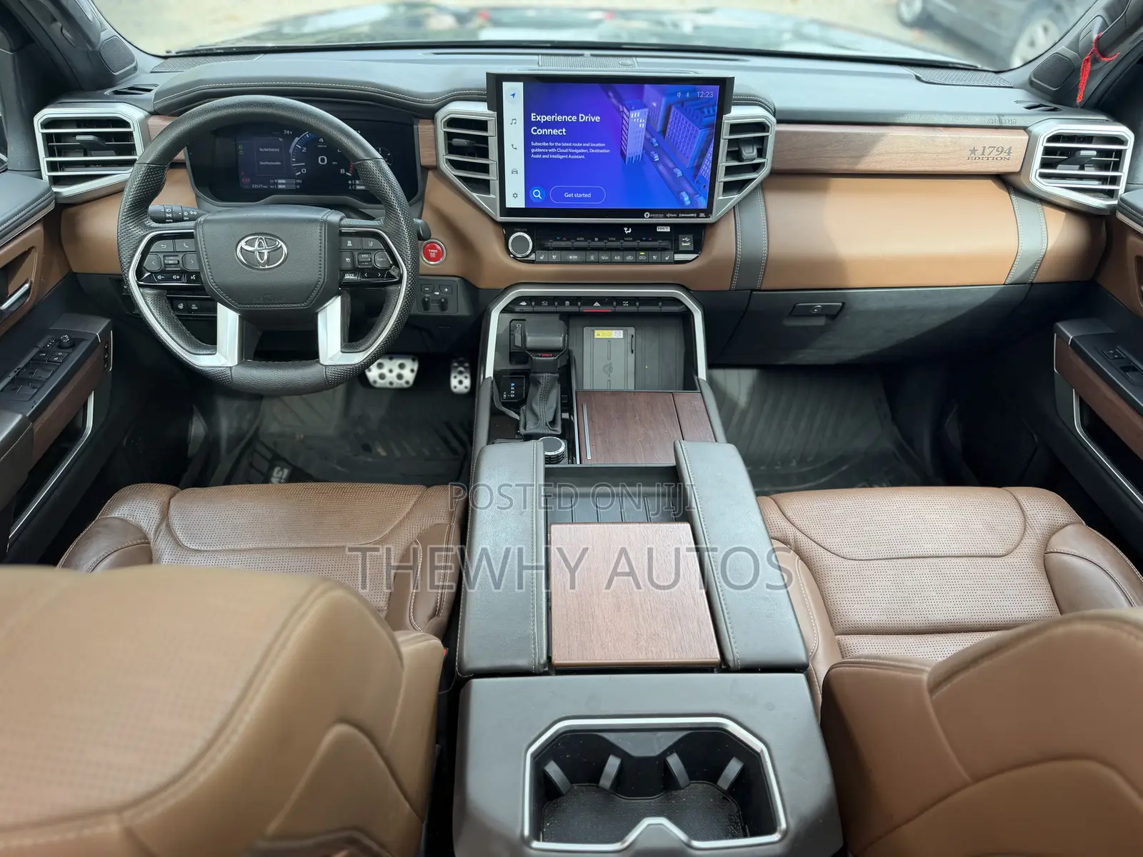 Toyota Tundra 1794 Edition CrewMax 5.5' Bed 2024 Black