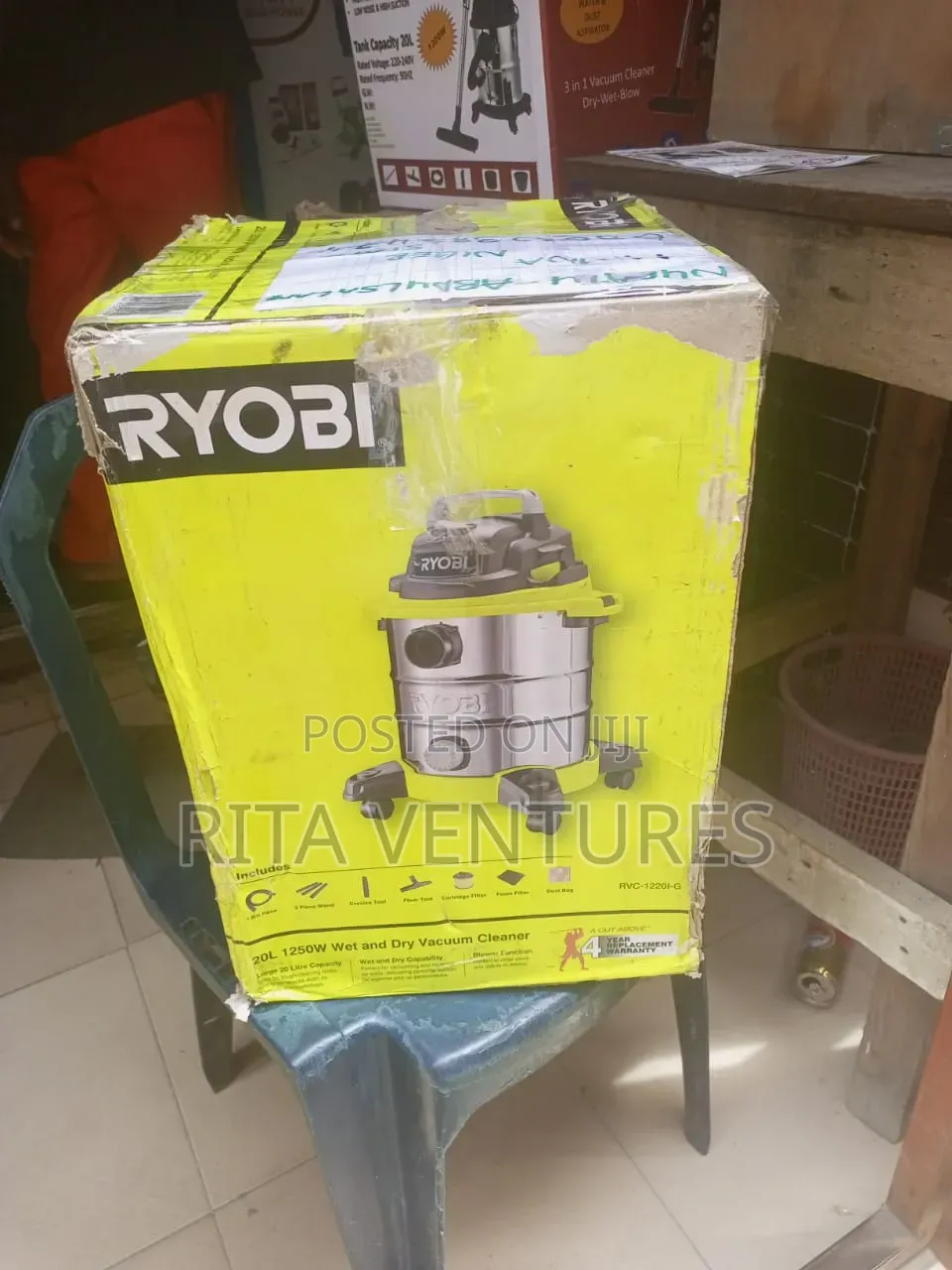 Ryobi Wet and Dry Vacuum Cleaner