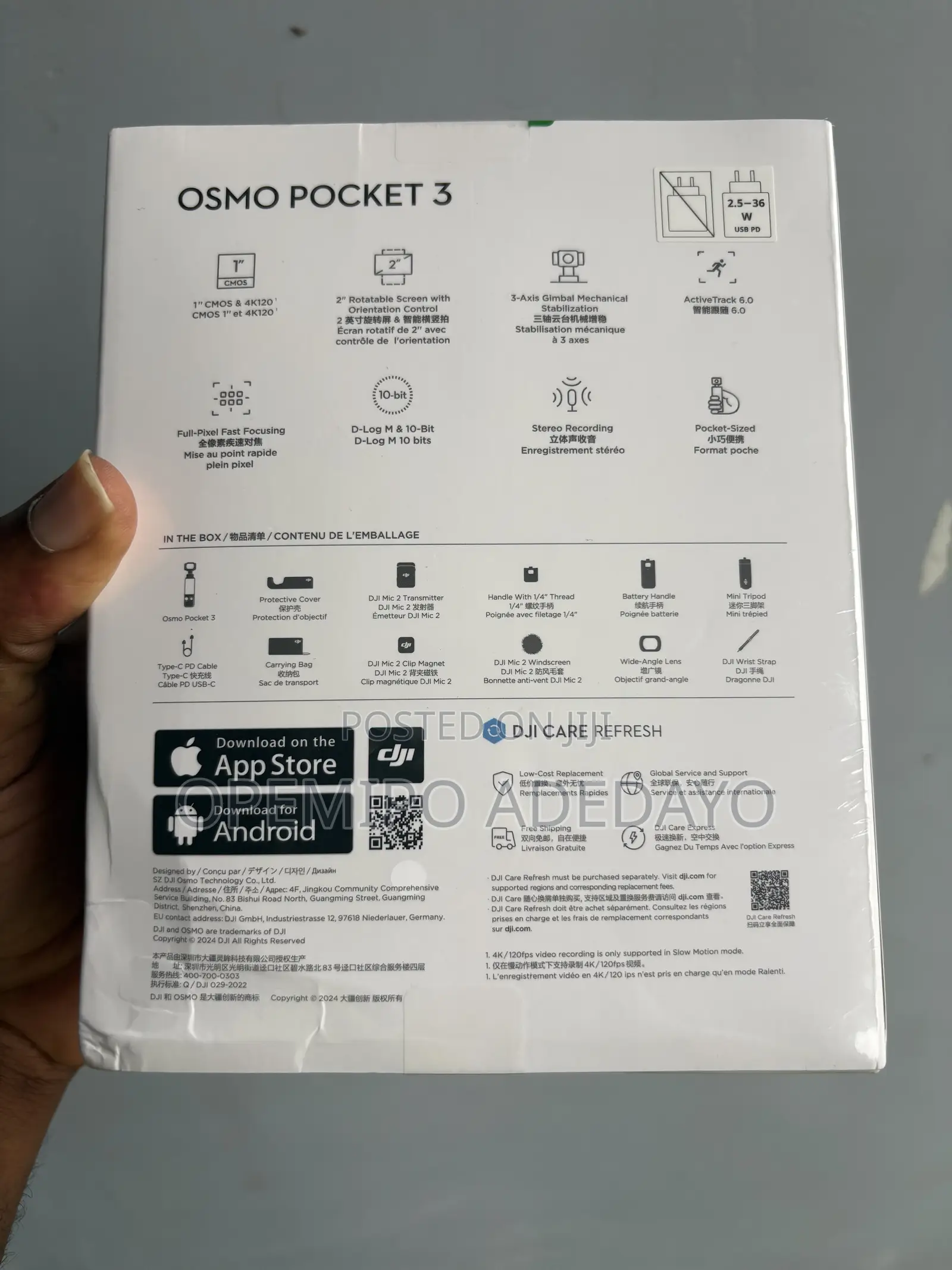 Dji Osmo Pocket 3 (Creator Combo)