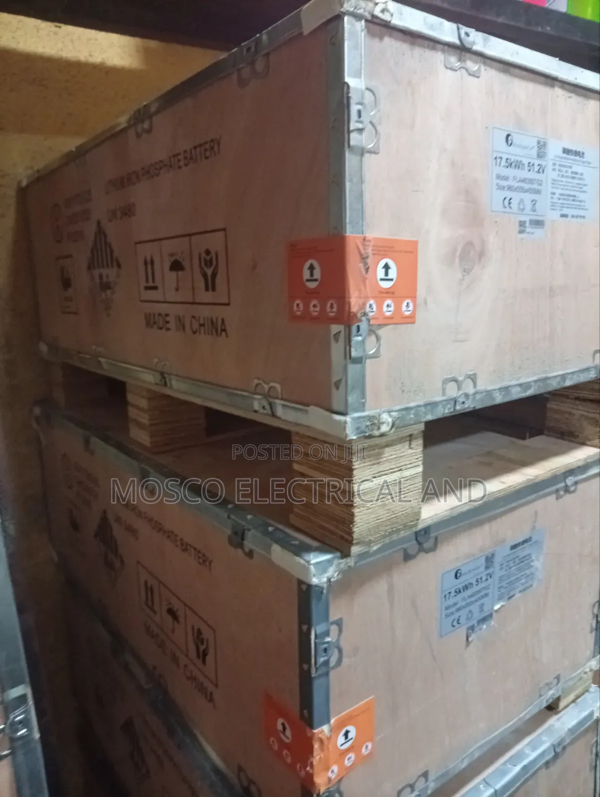 17kwh/51.2volts Felicity Lithium Ion Solar Batteries