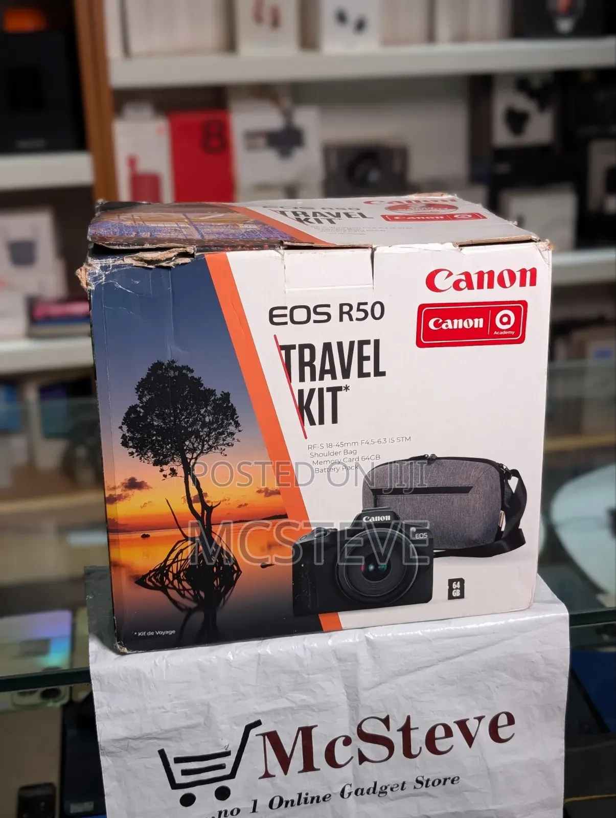 Canon EOS R50 Mirrorless Camera Travel Kit
