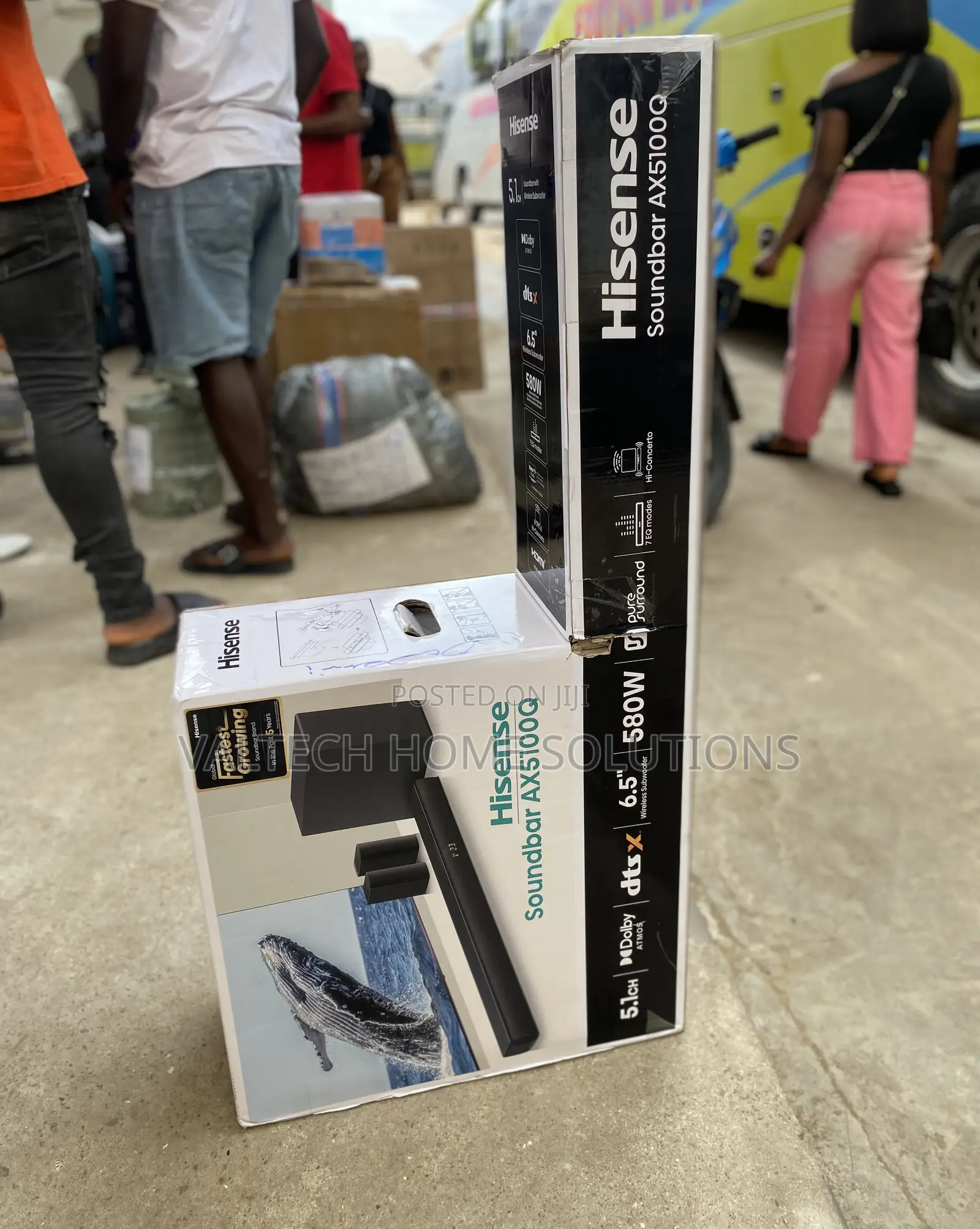 Hisense AX5100Q 5.1 Channel Dolby Atmos Soundbar – Powerful Home The