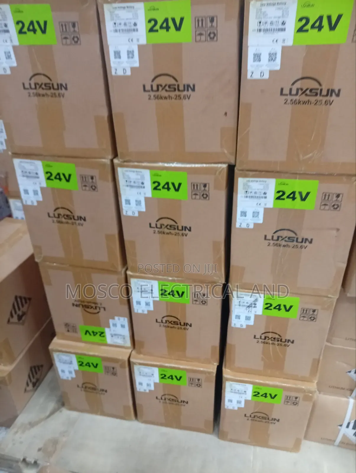 2.5kwh/24volts Luxsun Lithium Ion Solar Batteries