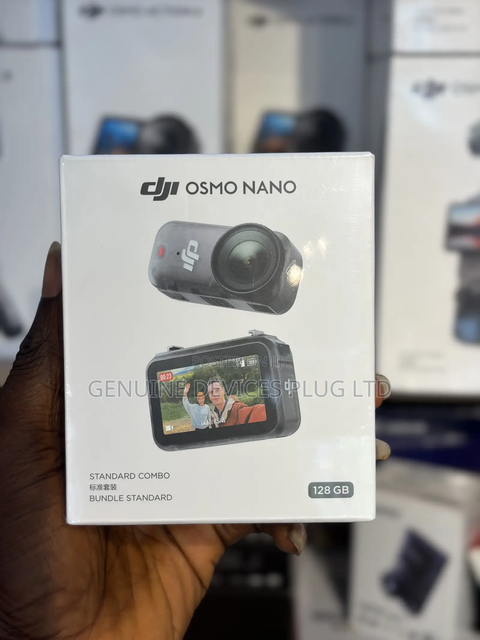 DJI Osmo Nano Standard Combo (128GB), Wearable Camera, 1.3′′ Sensor