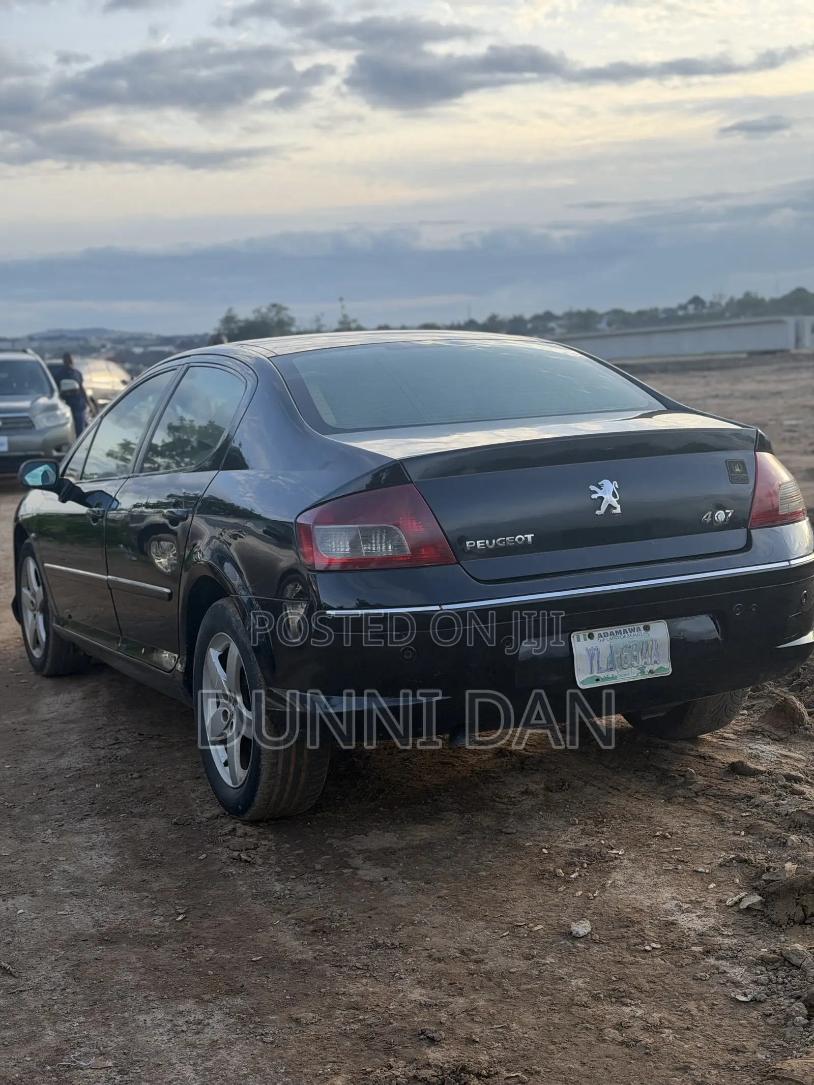 Peugeot 407 2007 Black