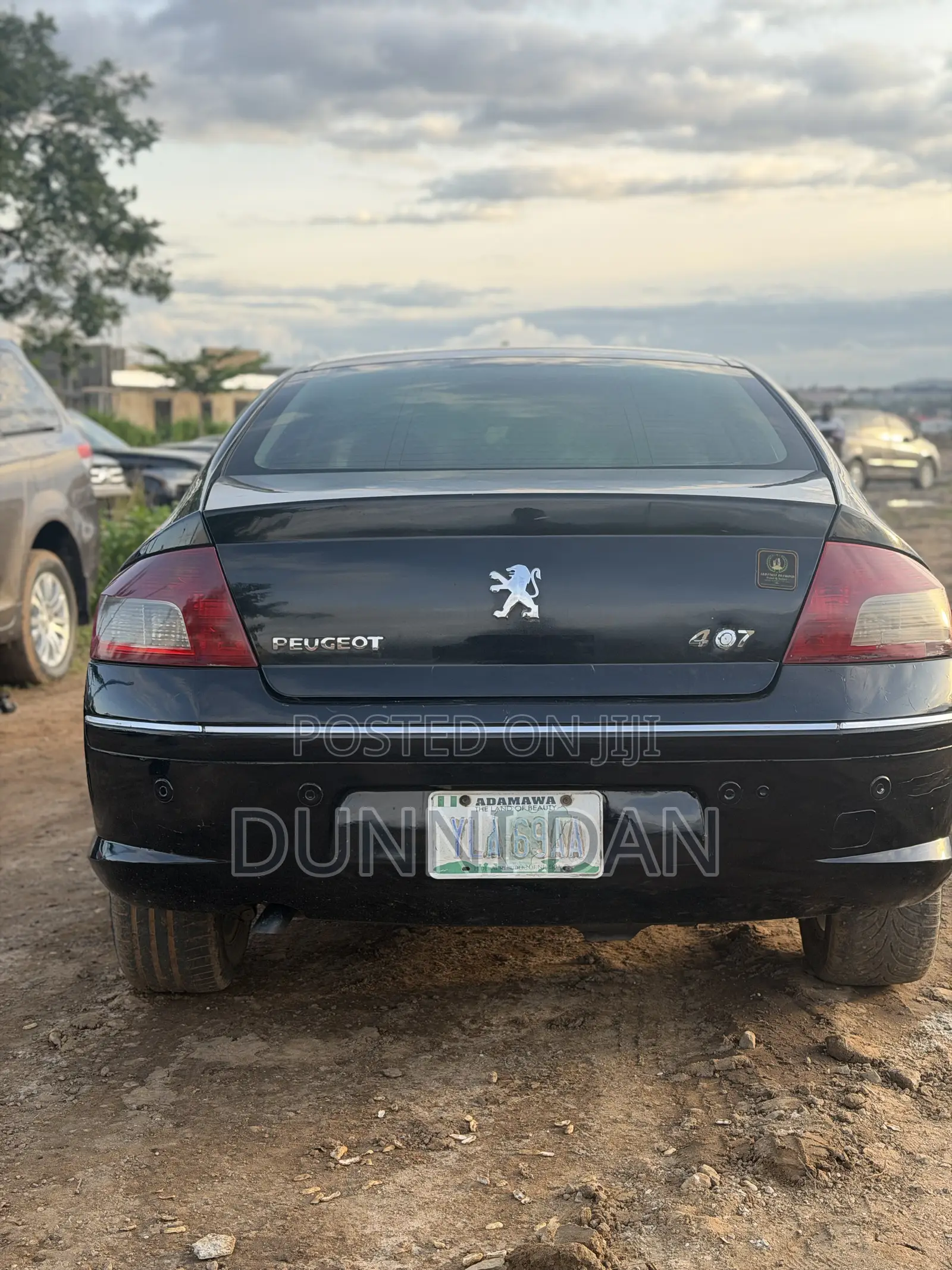Peugeot 407 2007 Black