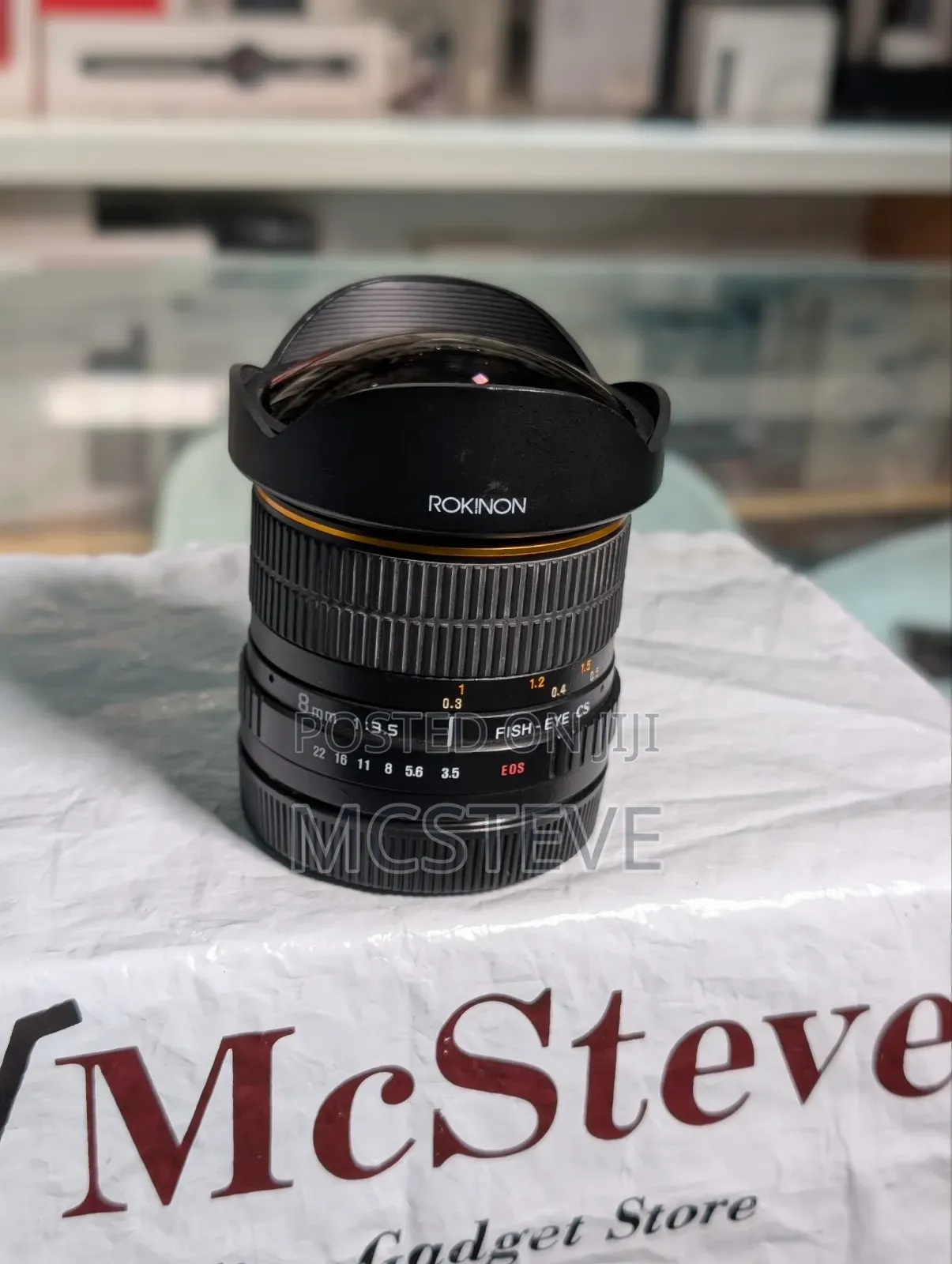 Rokinon 8mm F/3.5 Aspherical Wide Fish Eye Lens for Canon DSLR Cameras