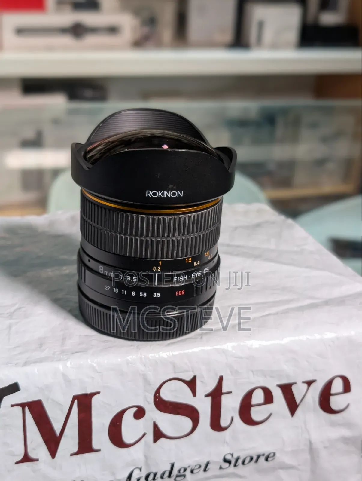 Rokinon 8mm F/3.5 Aspherical Wide Fish Eye Lens for Canon DSLR Cameras