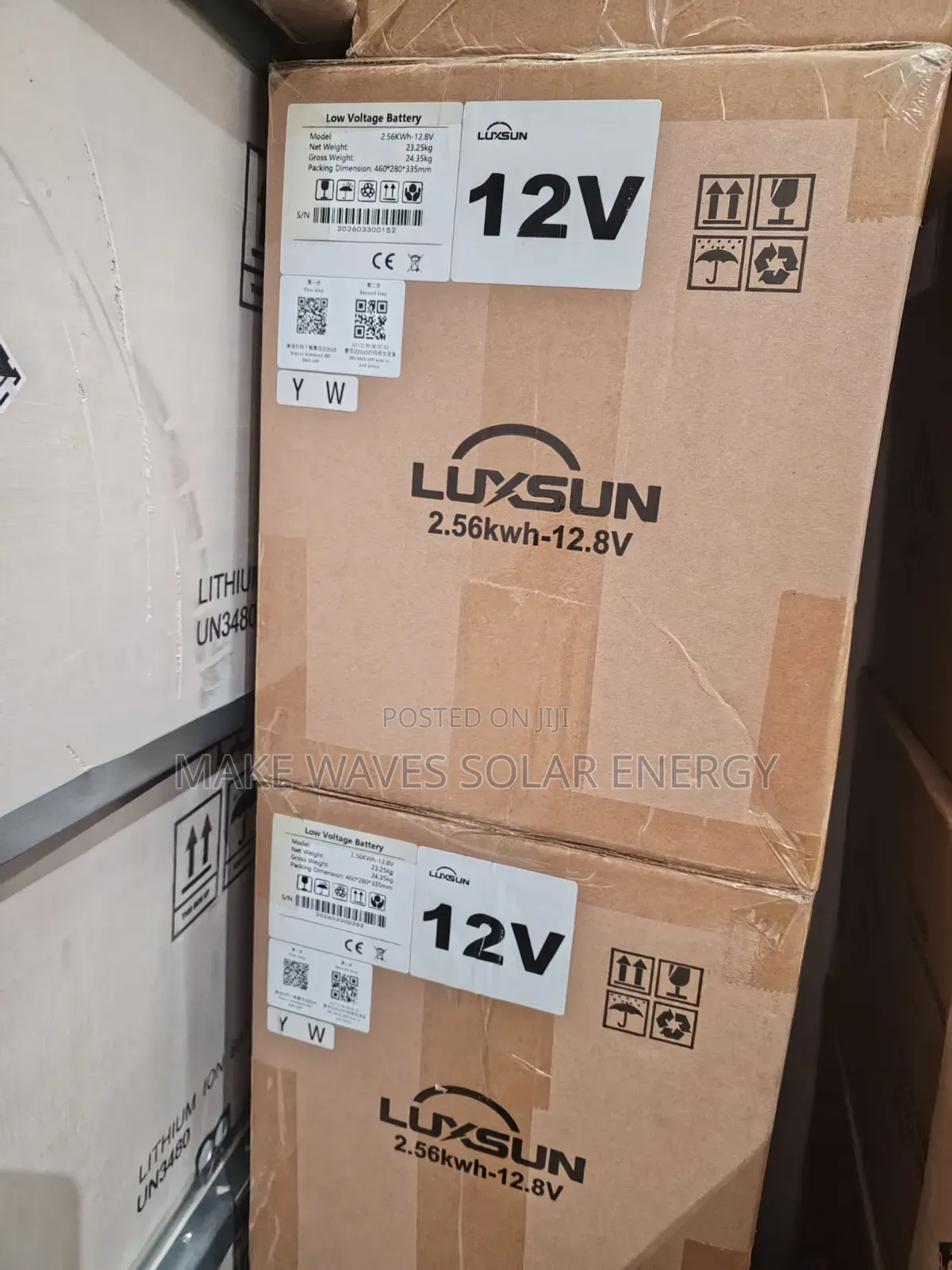 12v 2.56kwh Low Voltage Luxsun Solar Battery