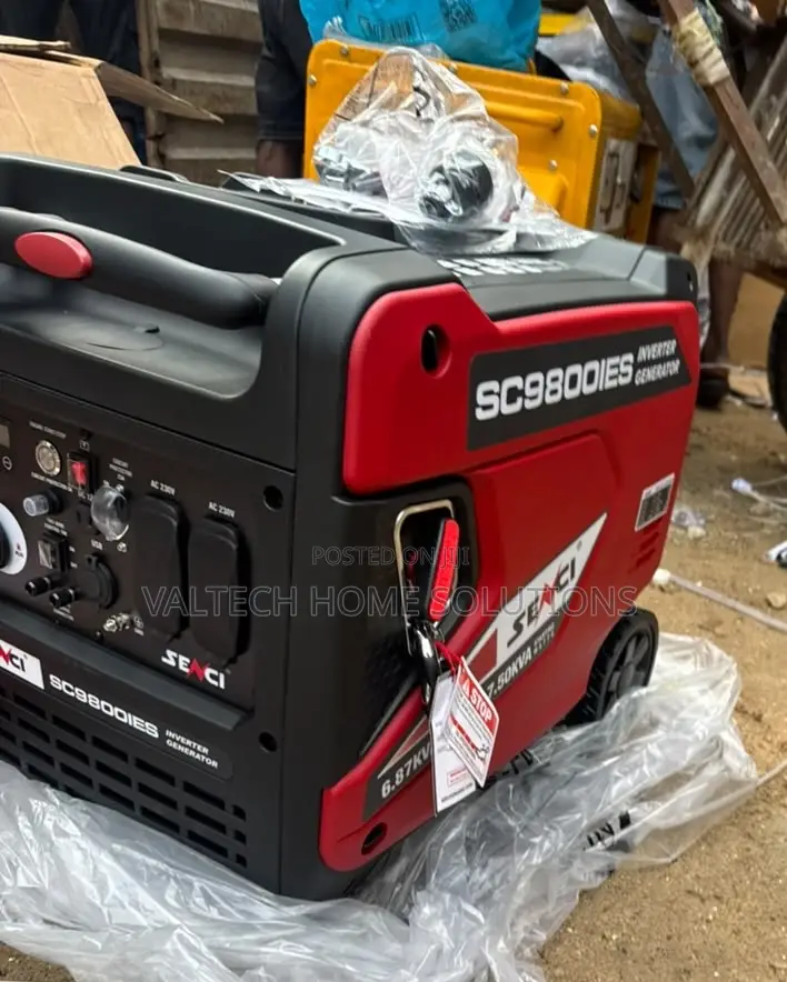 Eavy-Duty Senci SC98001ES 7.5KVA Generator