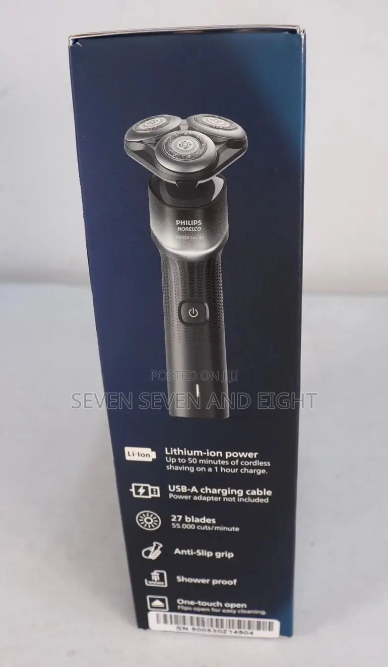 Philips Norelco 5000x Wet Dry Men Rechargeable Shaver X5004/84