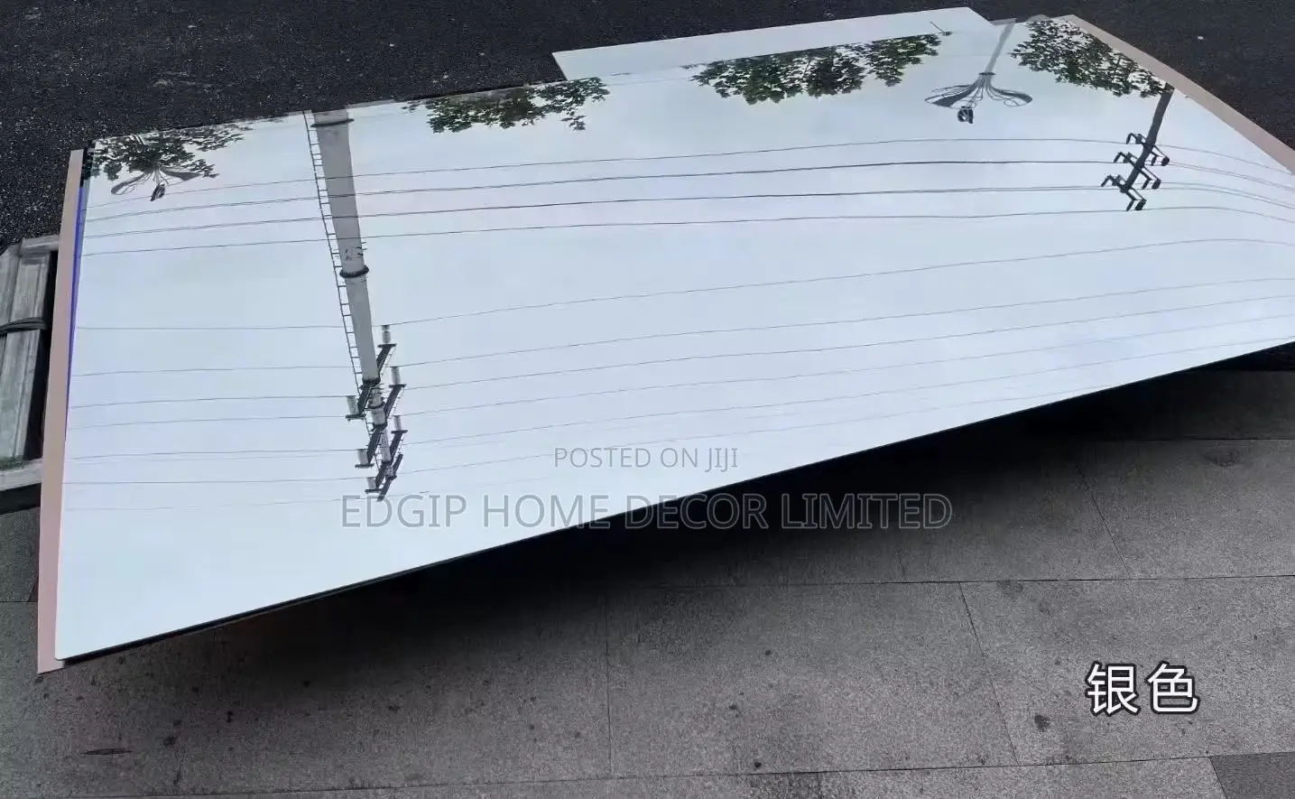 Flexible Acrylic Mirror Board (4ft by 9ft)