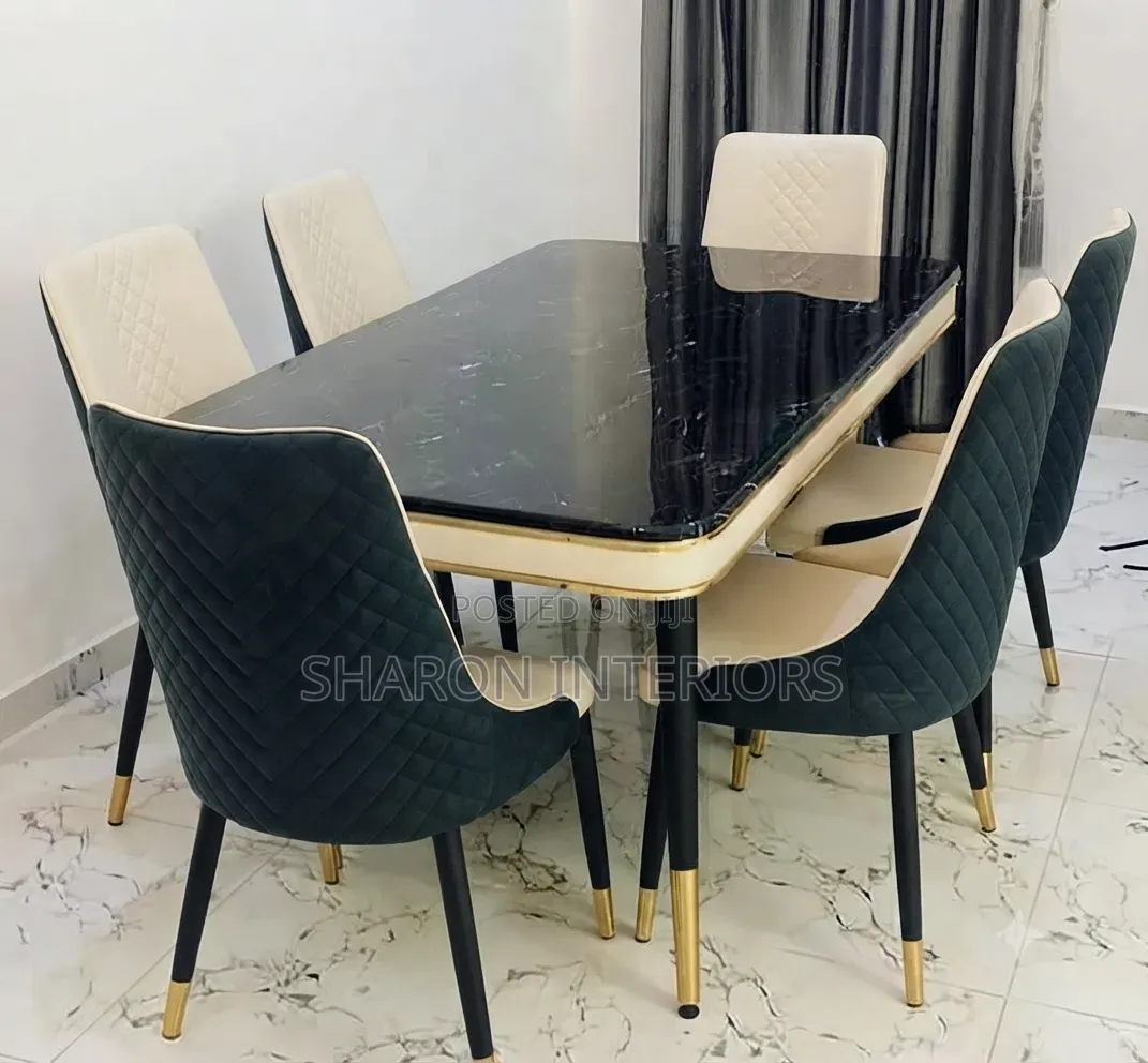 Obsidian Luxe Dining Set