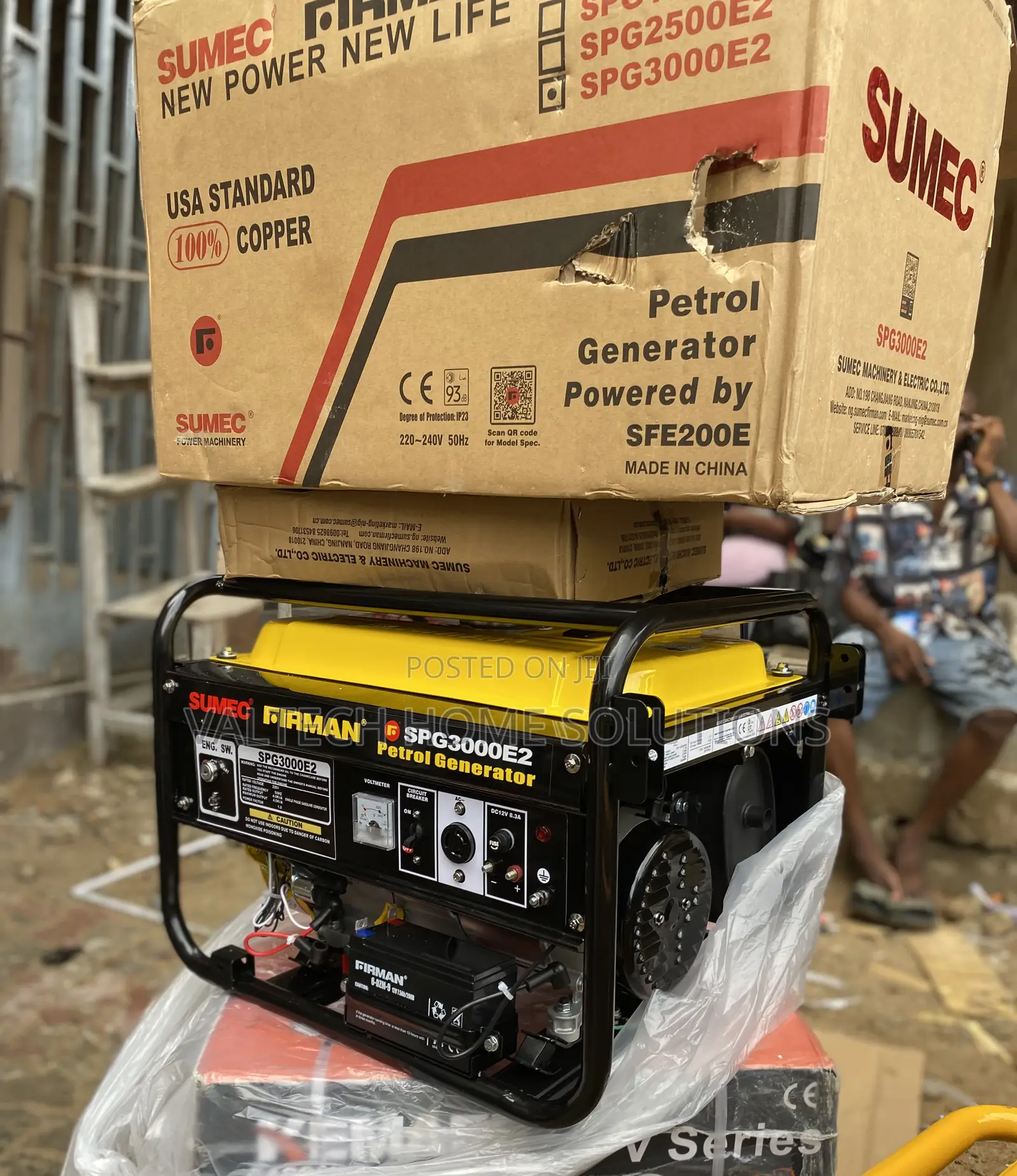 Powerful 4.5KVA Sumec Firman Generator – 100% Copper
