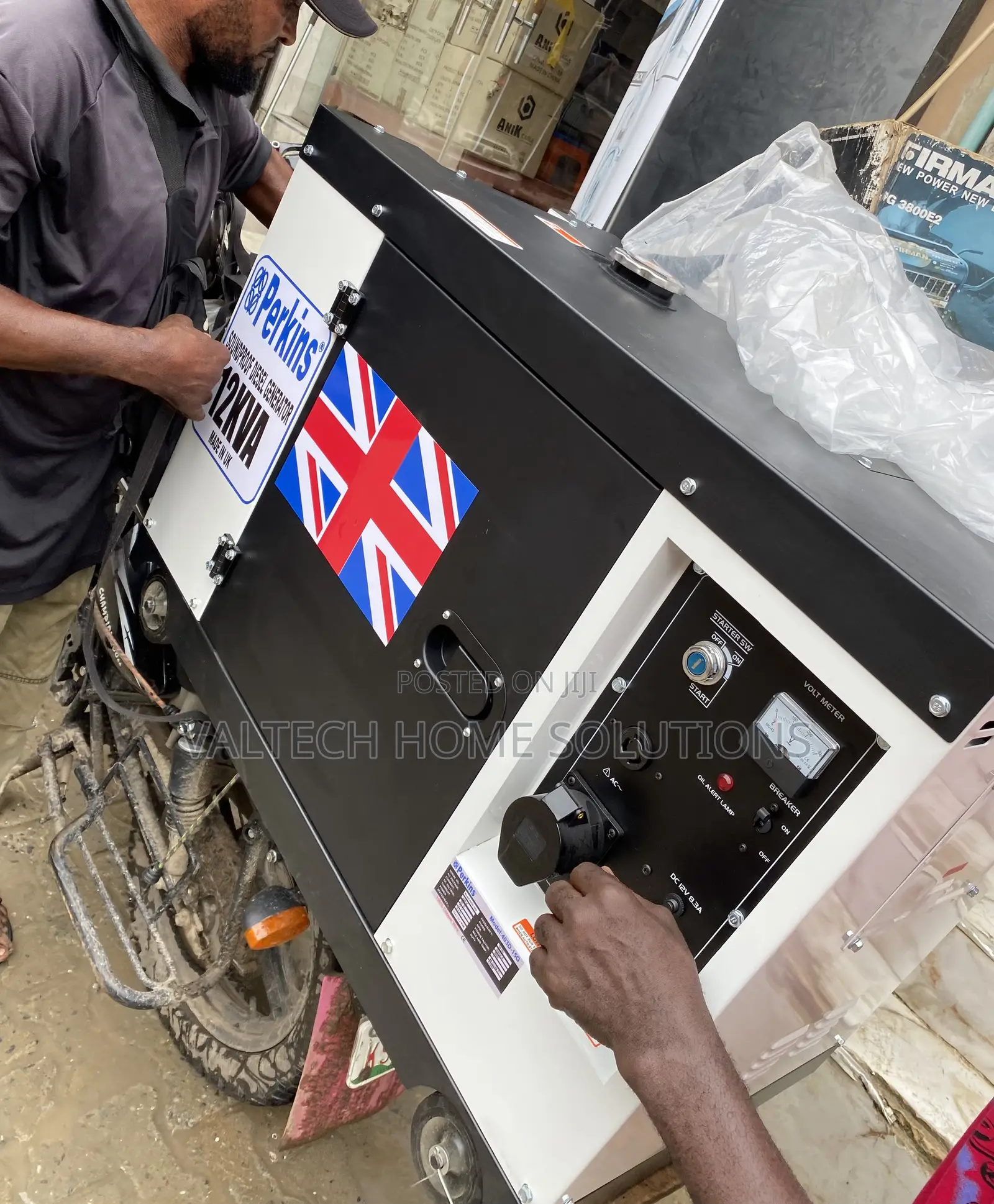 Premium 12.5KVA Perkins Silent Diesel Generator | UK Made | Pure Coppe