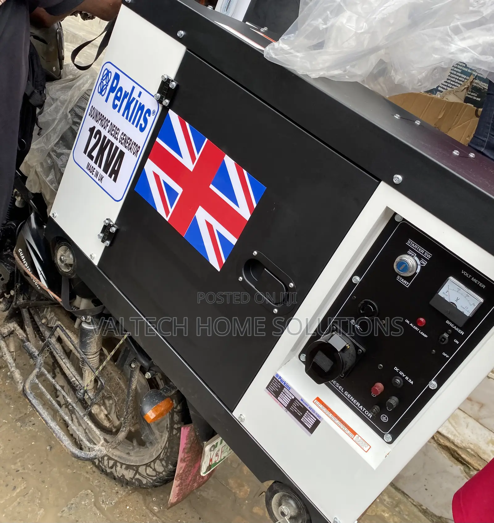 Buy Original 12.5KVA Perkins Diesel Generator – Made in UK