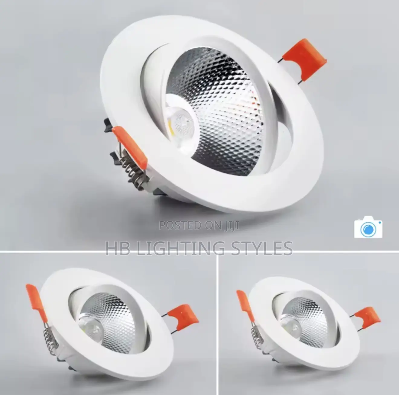7 Watts LED COB Aluminum Recessed Spotlight