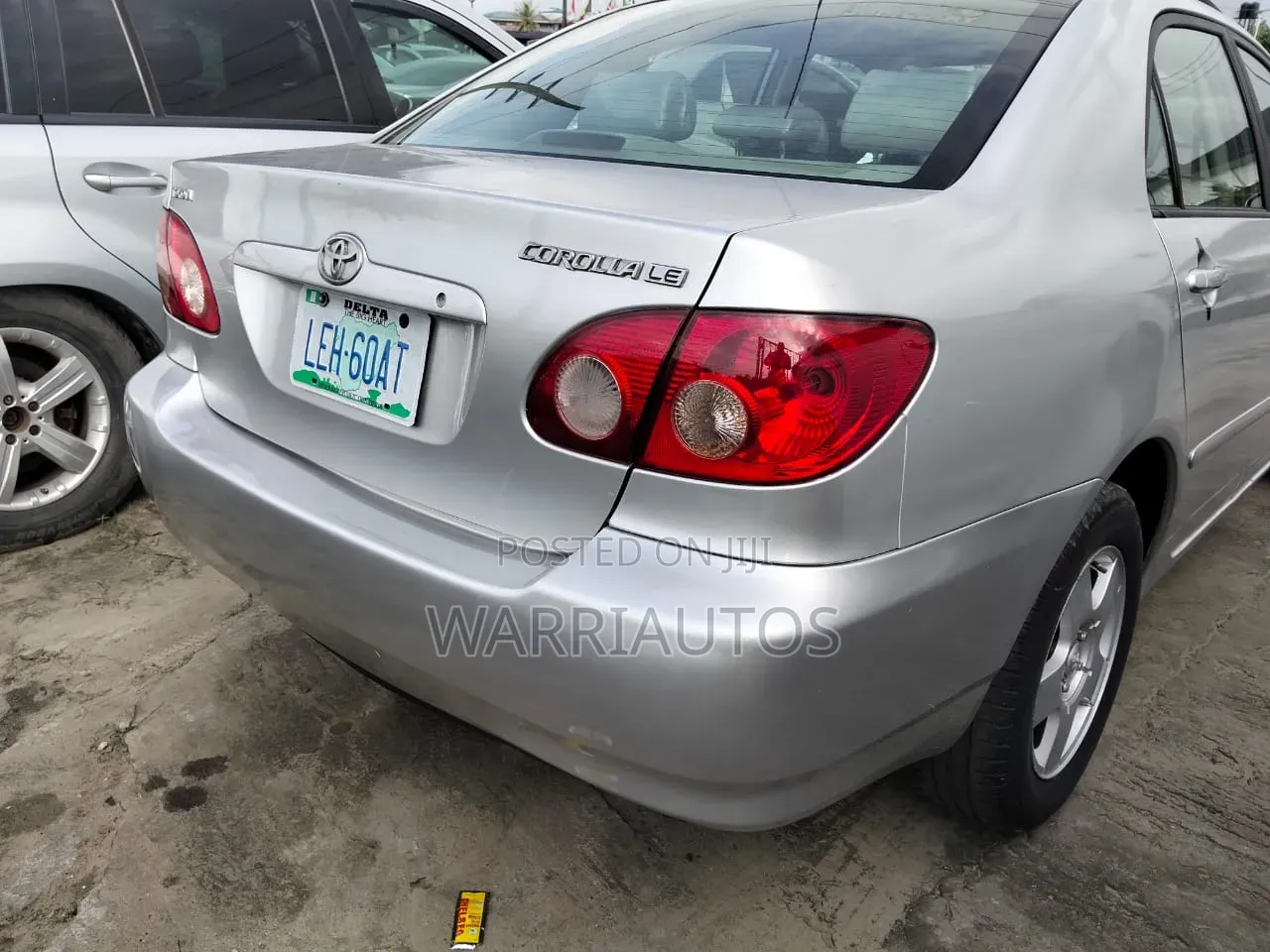 Toyota Corolla 2006 Silver