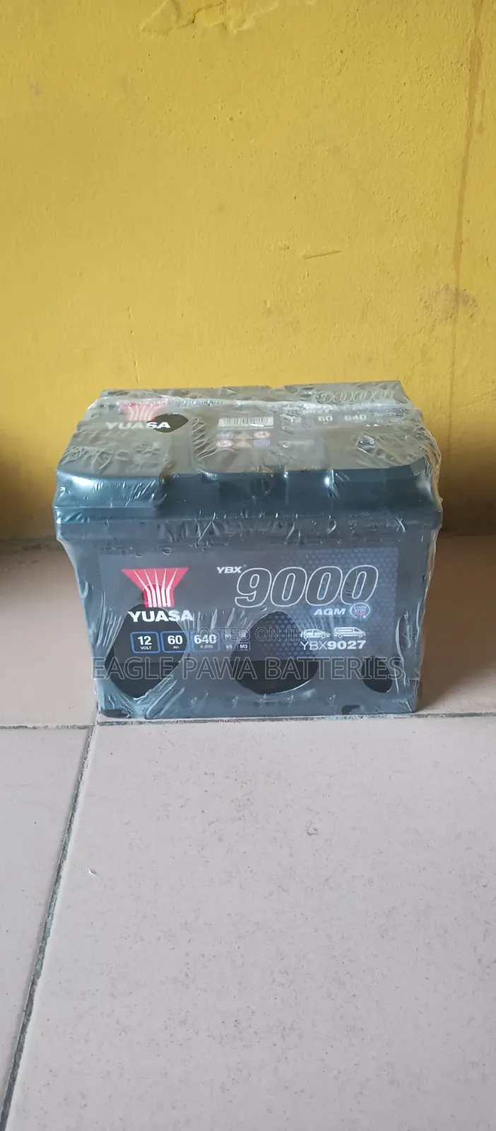 Yuasa AGM Battery 60ah