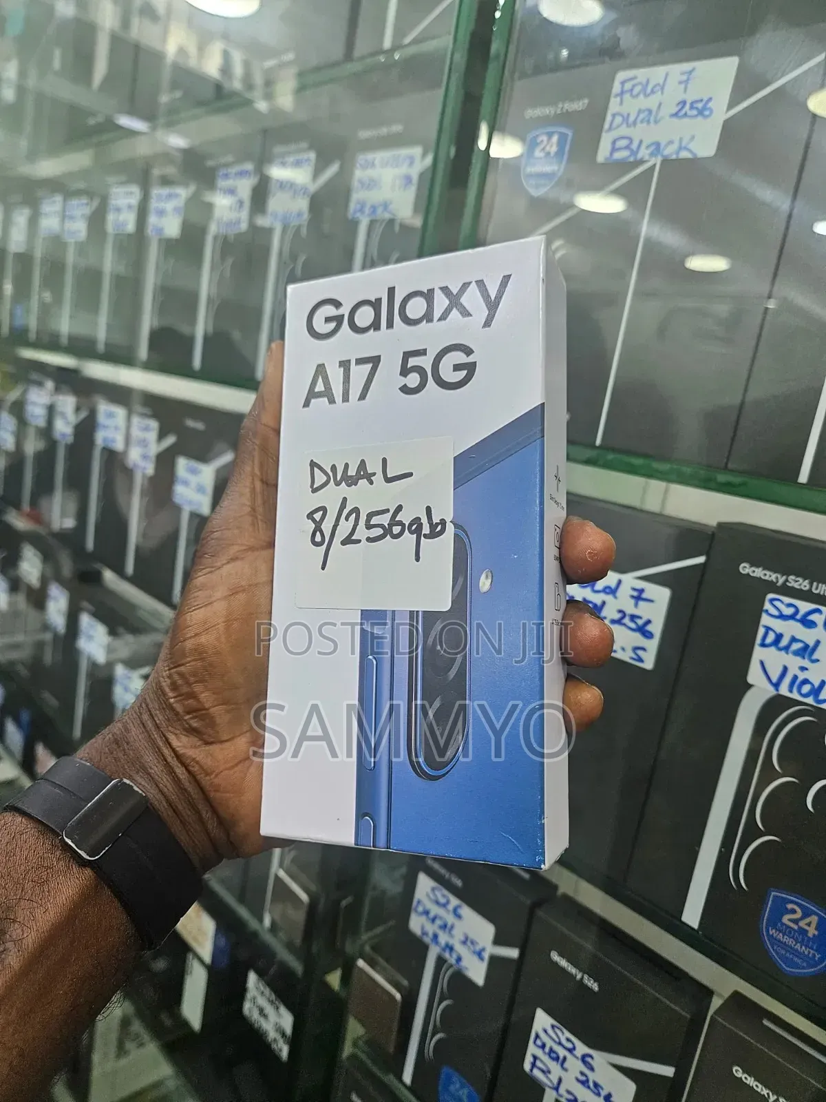 New Samsung Galaxy A17 5G 256 GB Blue