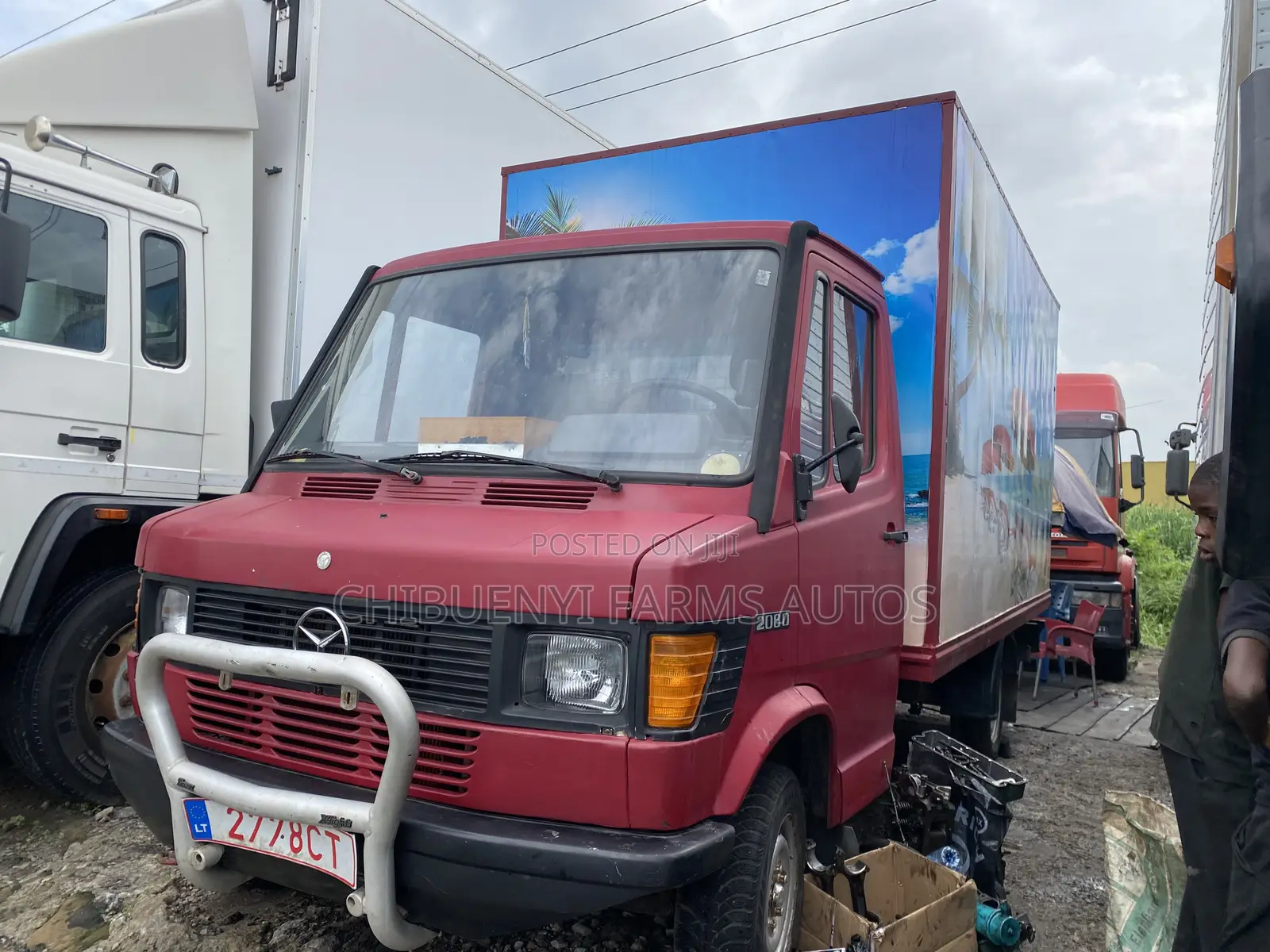 Mercedes-Benz T1/TN 1995 Red