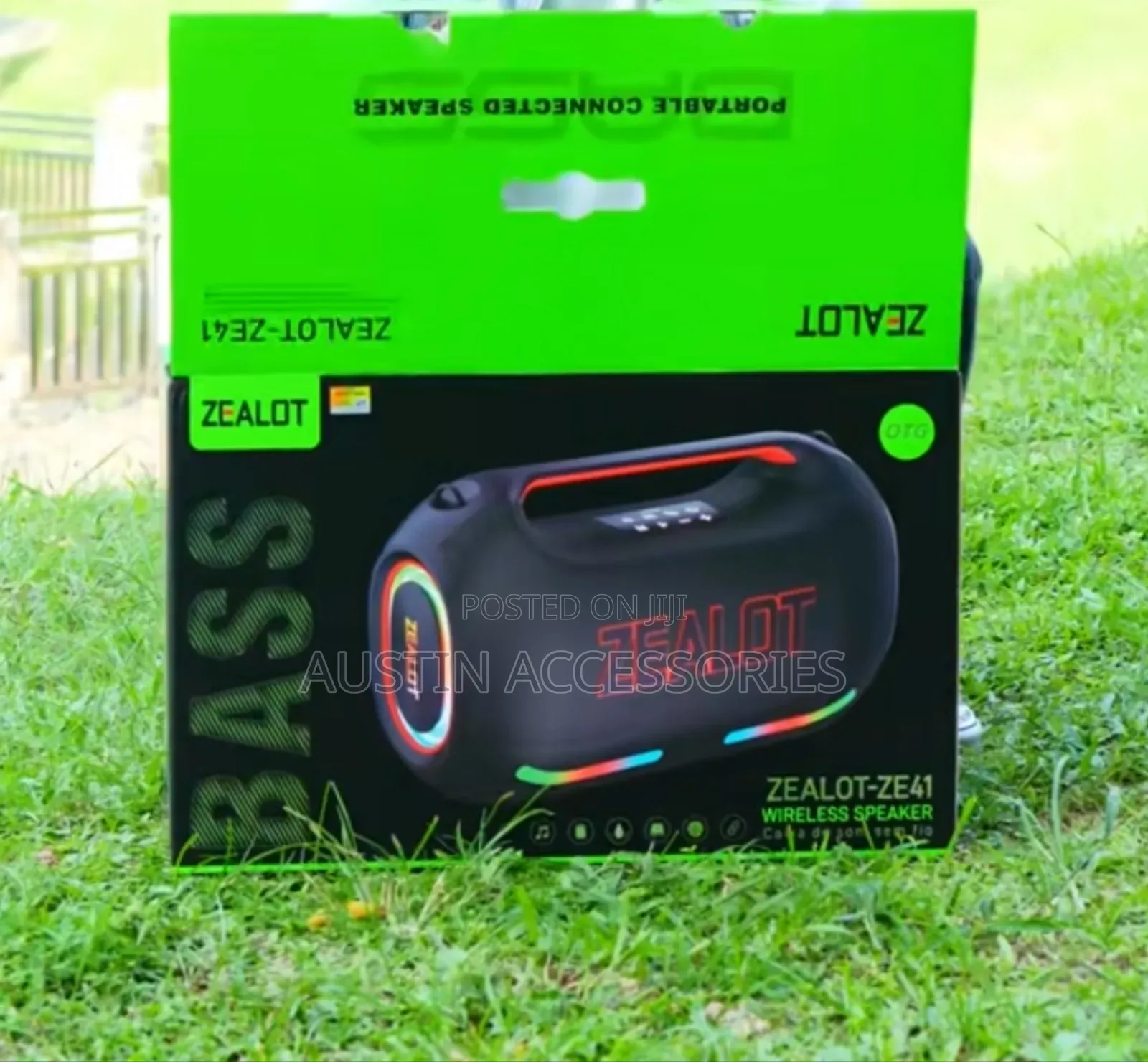 Zealot ZE41 Super Bass Speaker With App Control, 45W PD Fast Charging
