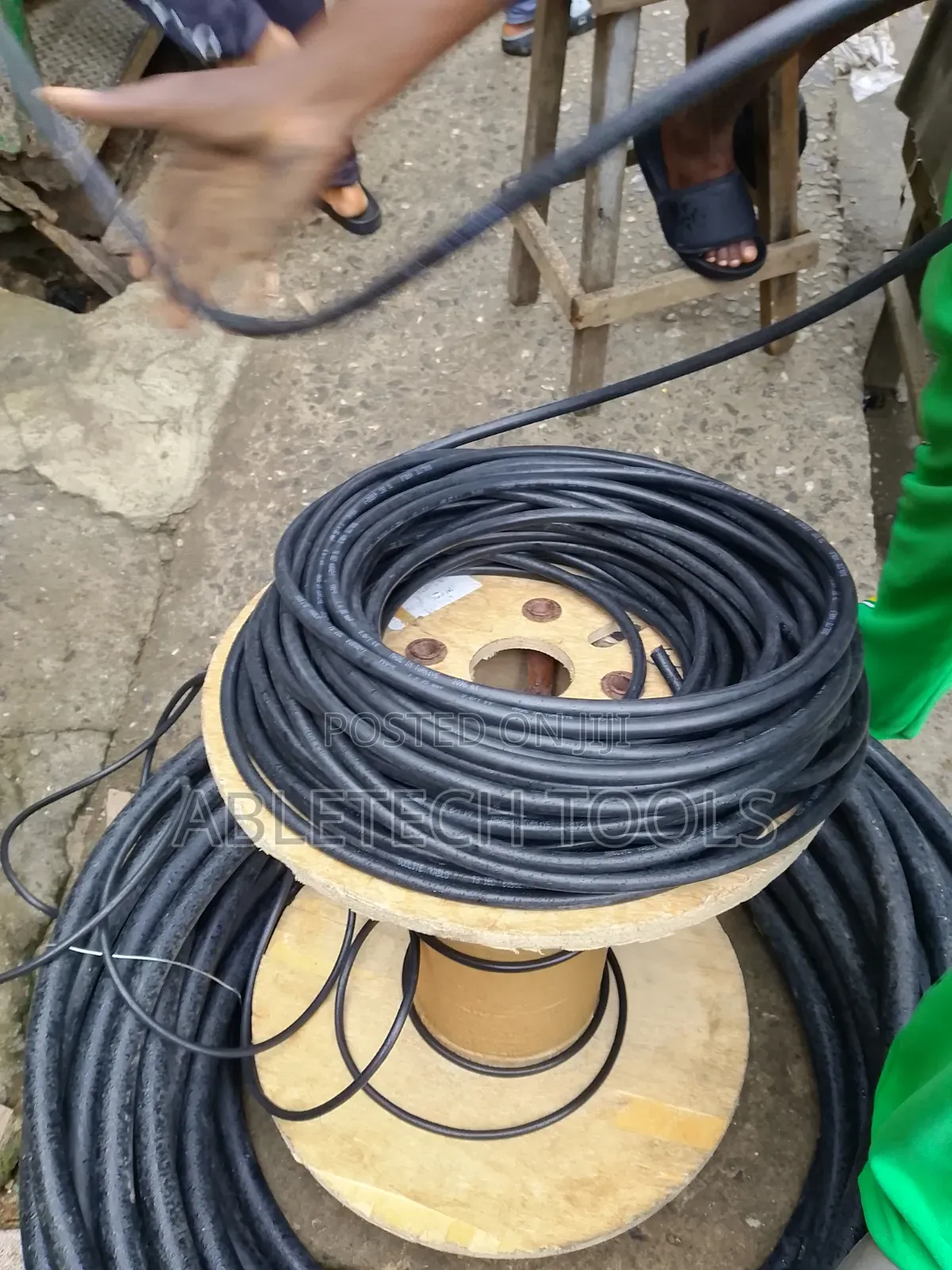 16mm Pure Copper Cable by 100mt Double Rubber Coated