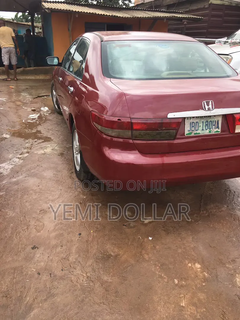 Honda Accord Sedan EX 2004 Red