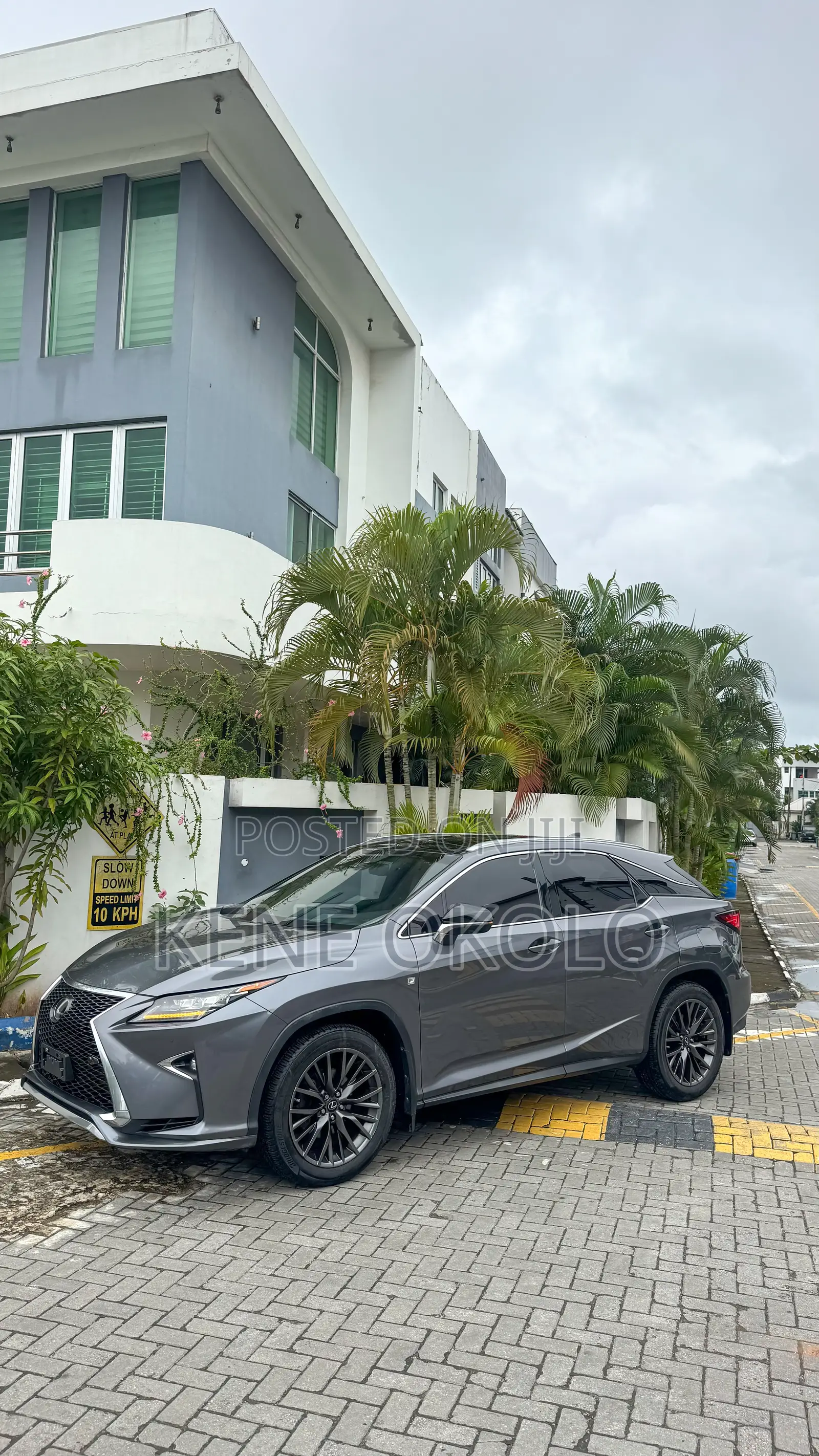 Lexus RX 350 F Sport AWD 2016 Gray