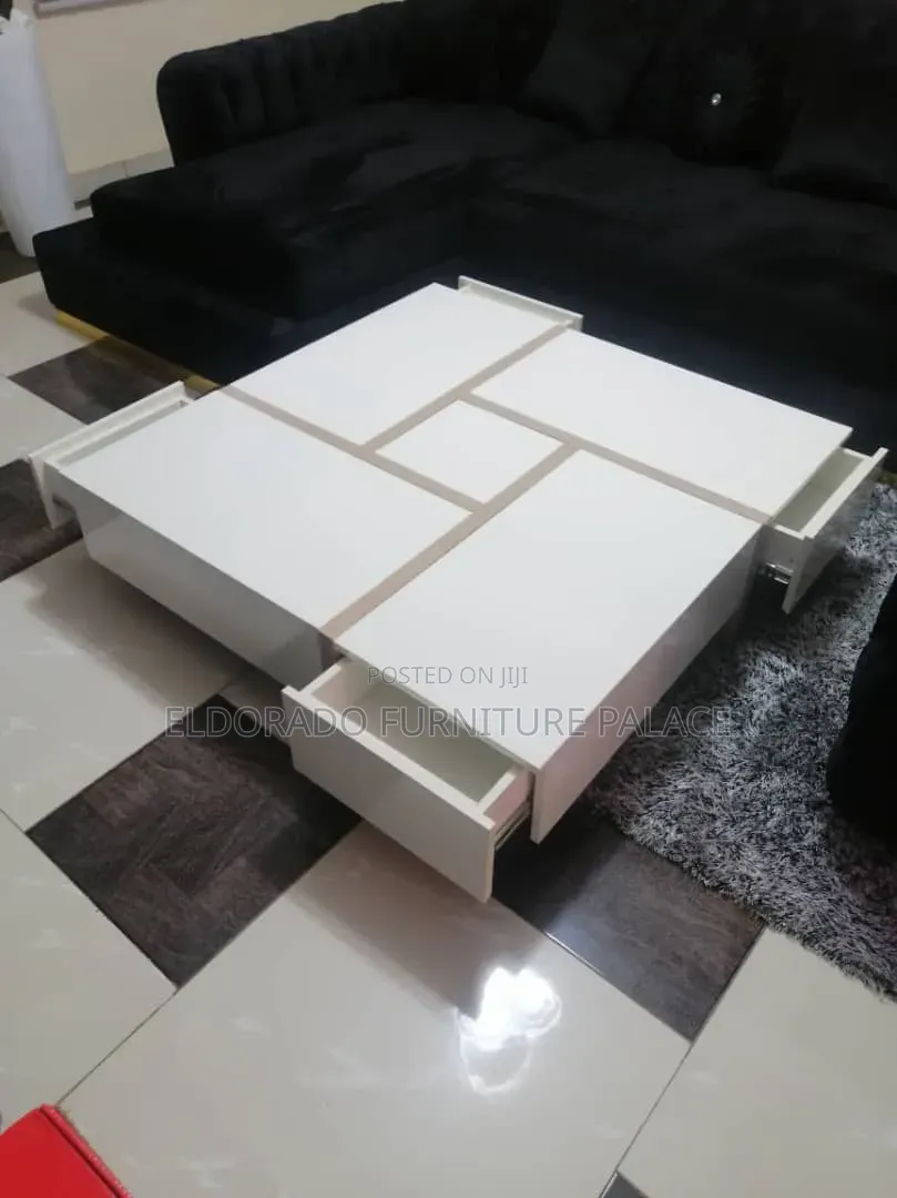 Stylish Centre Table With Side Drawers