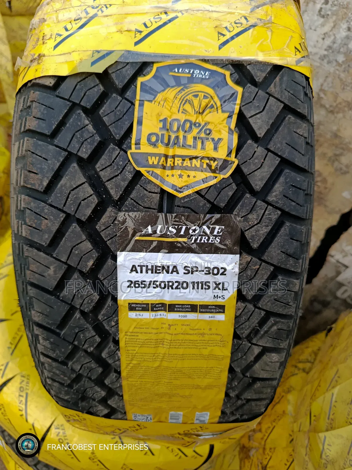 265/50r20 Austone Tyre