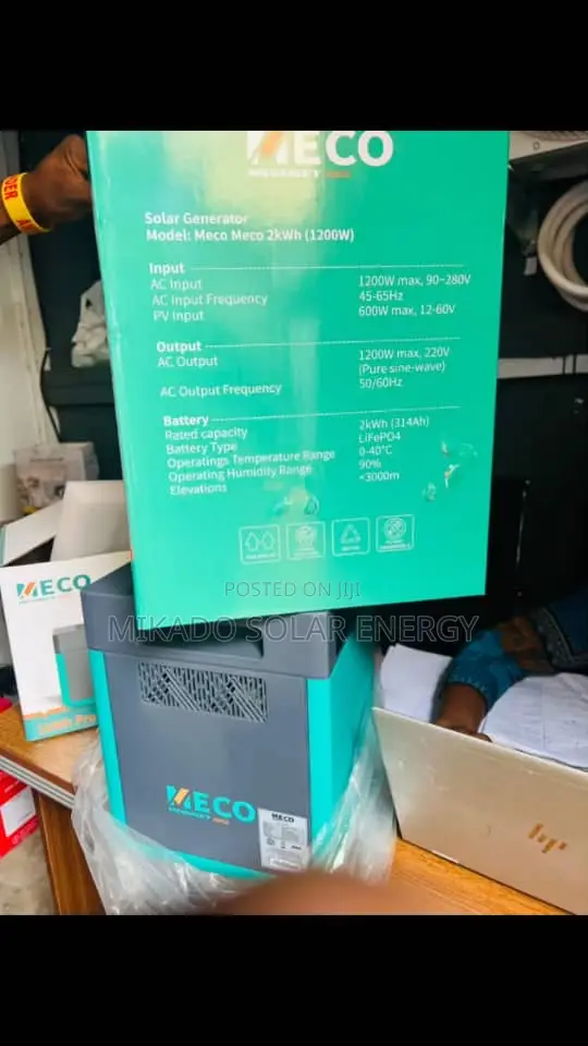 MECO 2kWh Portable Power Station – 1200W Pure Sine Wave