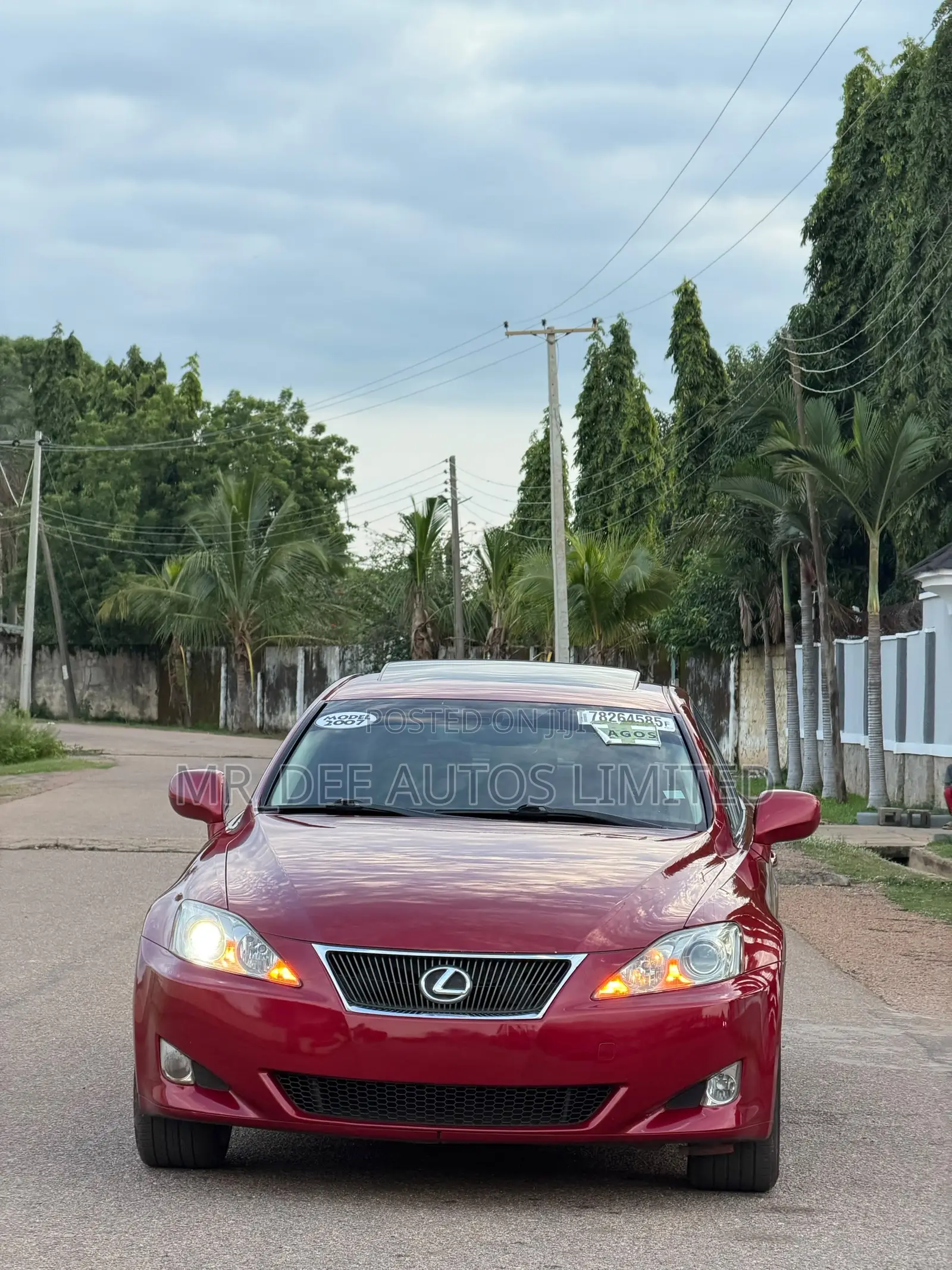 Lexus IS 250 2008 Red