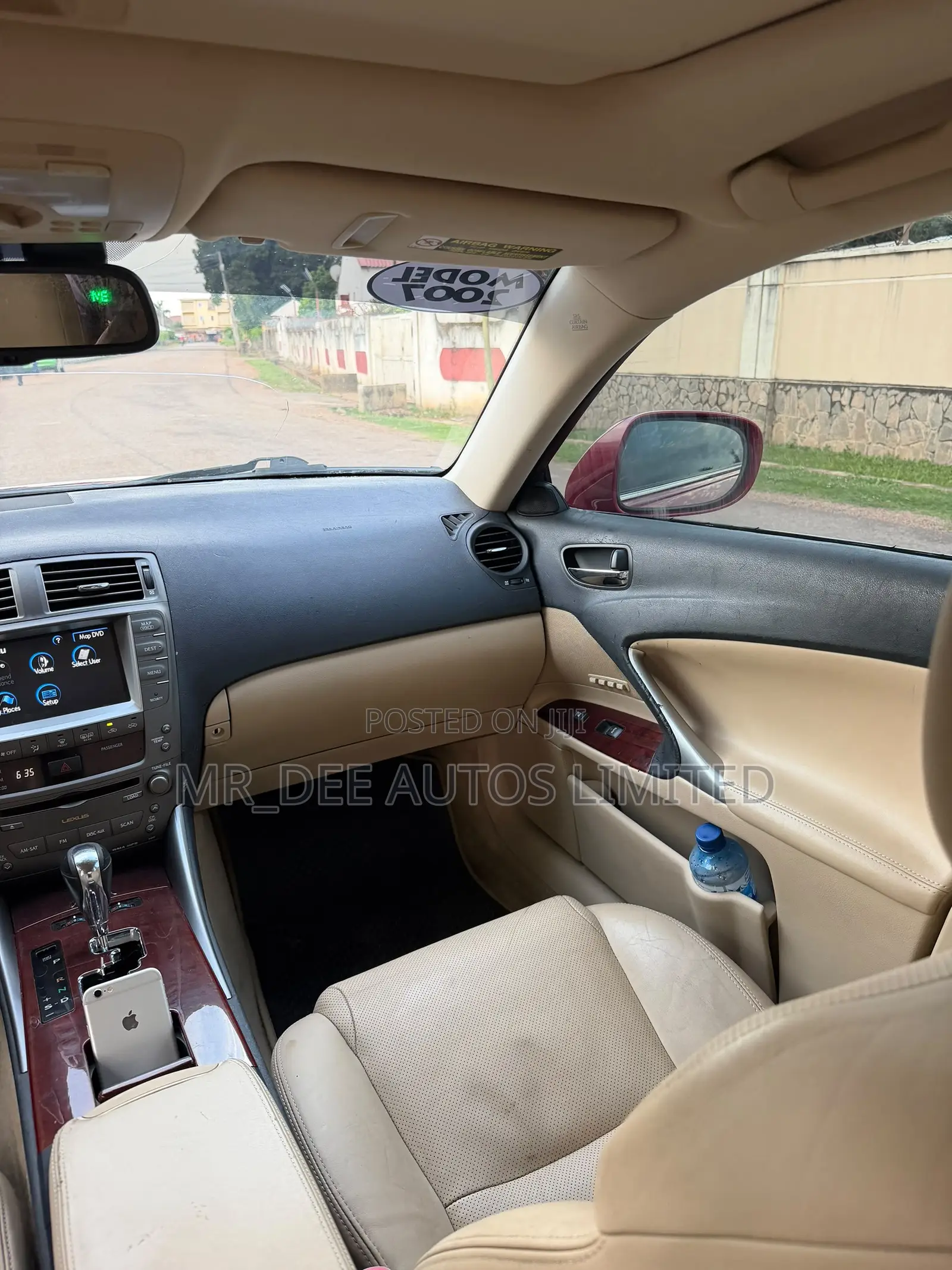 Lexus IS 250 2008 Red